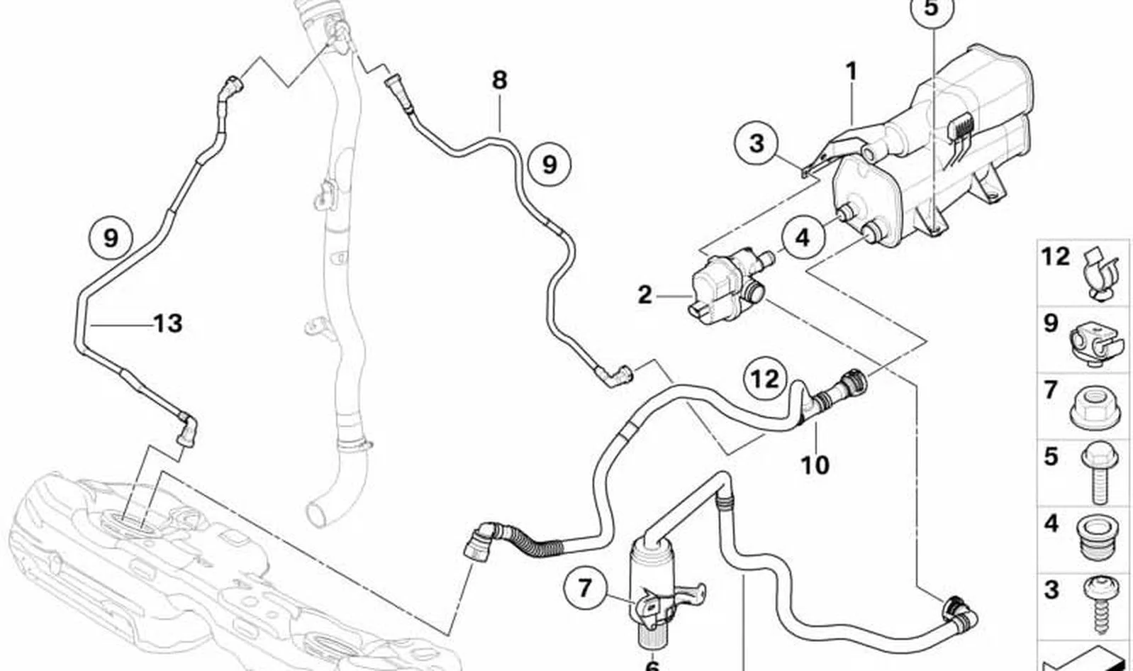 BMW E88 E93 Aktif Karbon Filitre 335 16137163596
