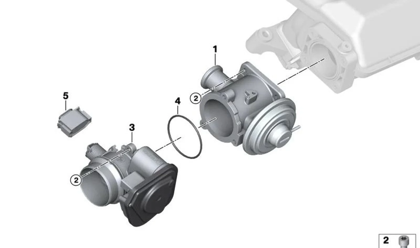 BMW E53 E60 E61 E65… Egr Valfi M57N-N2-M47N2 11717804382 PRB-7.00450.09.0