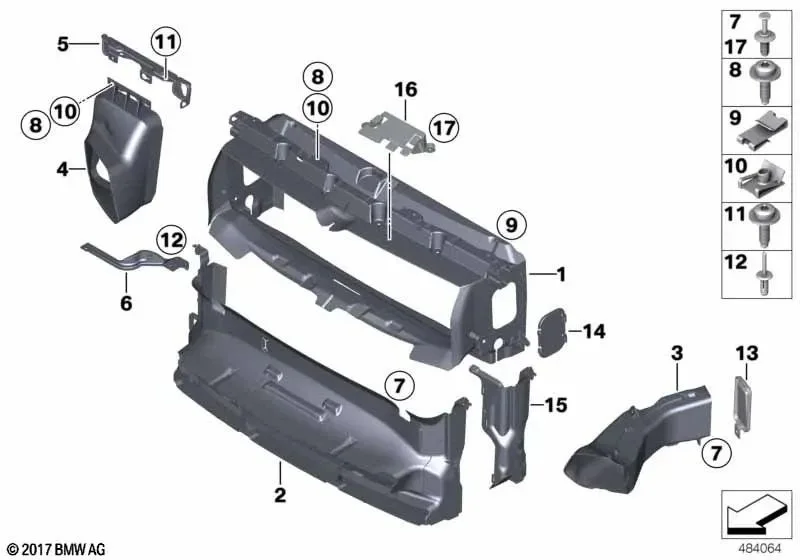 BMW F20 F30 Fren Hava Borusu Sol M 51748050997