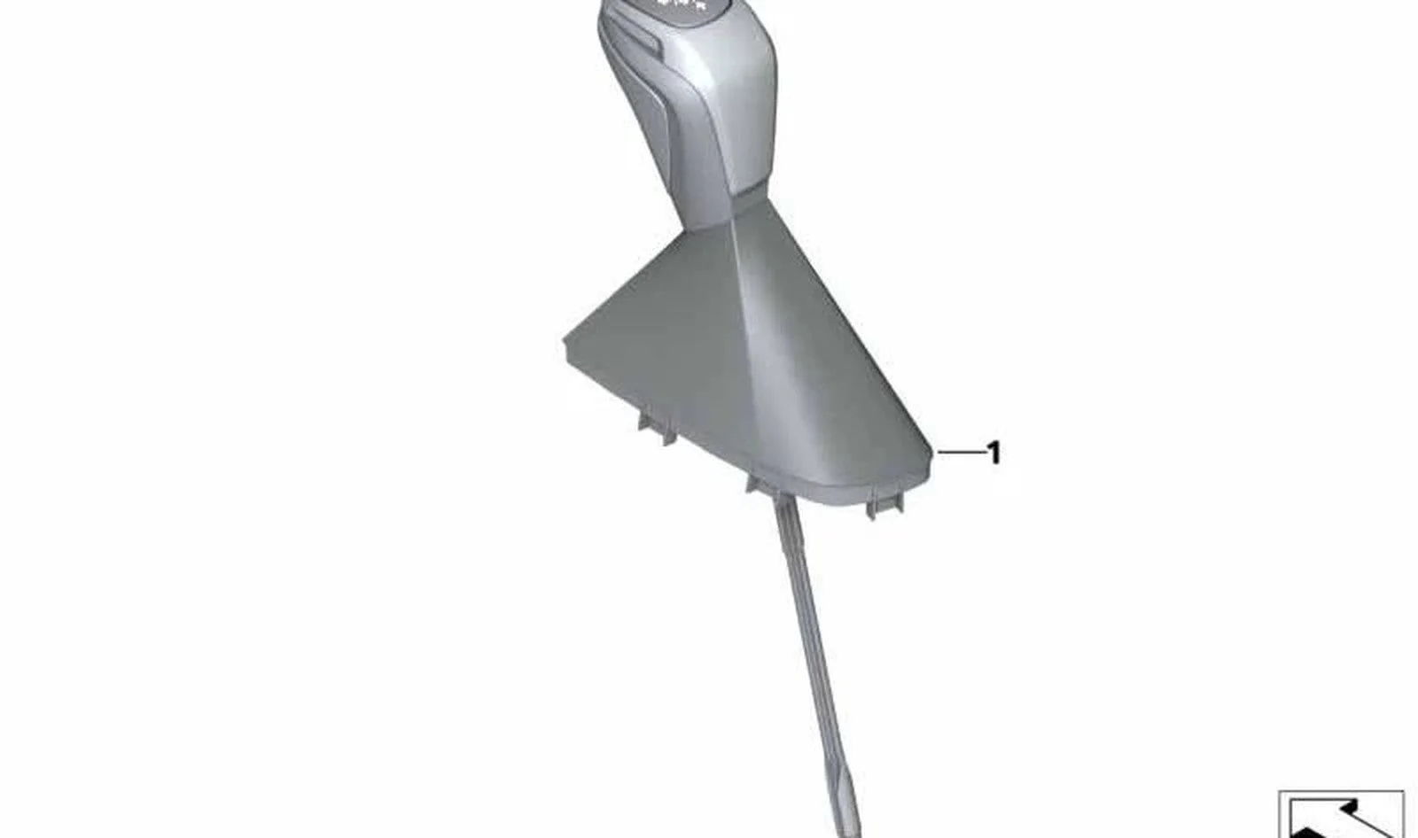 BMW F39 F48 Vites Topuzu Körüklü Otomatik- 61319391197