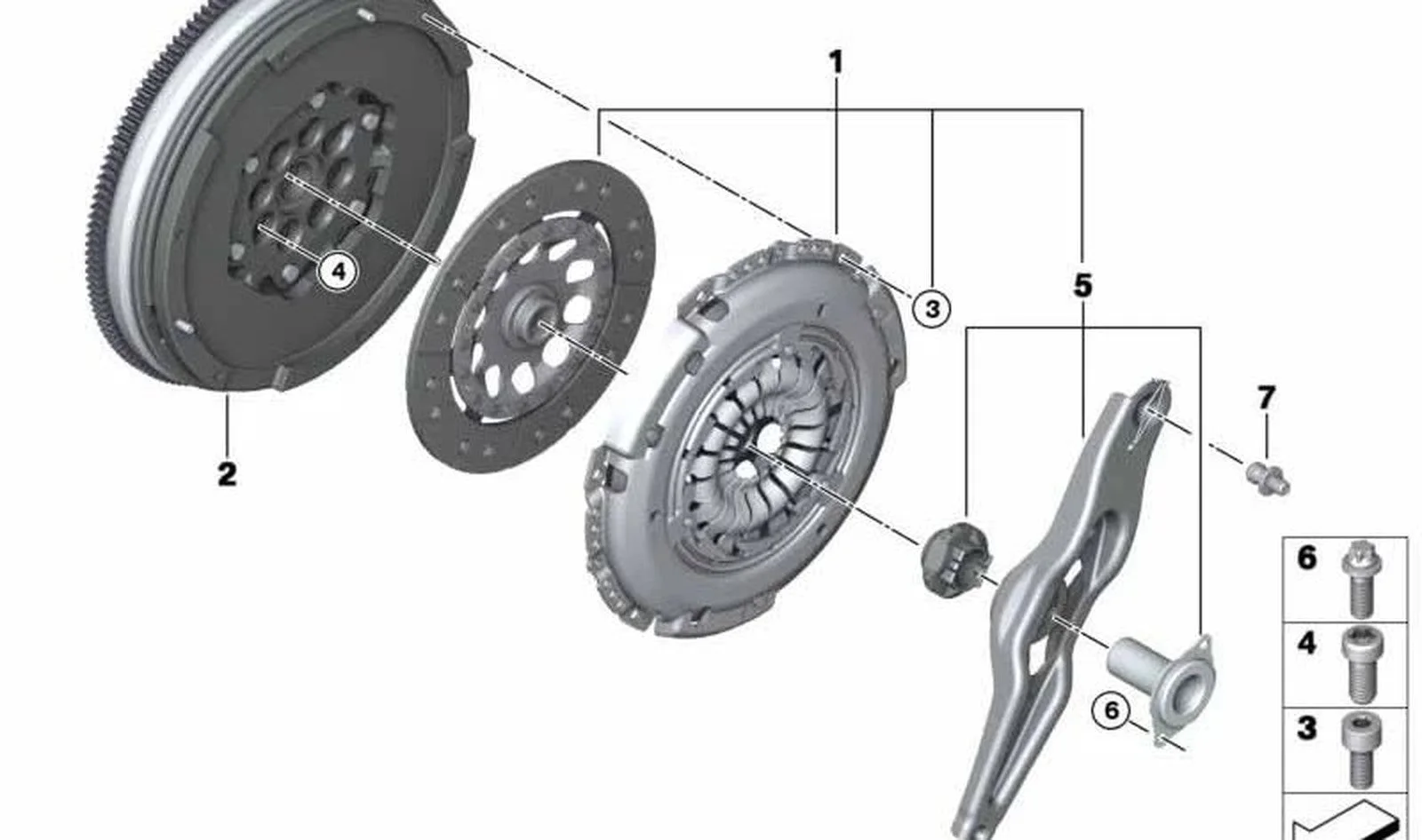 BMW F40 F44 F46 Deb Seti 21209454318