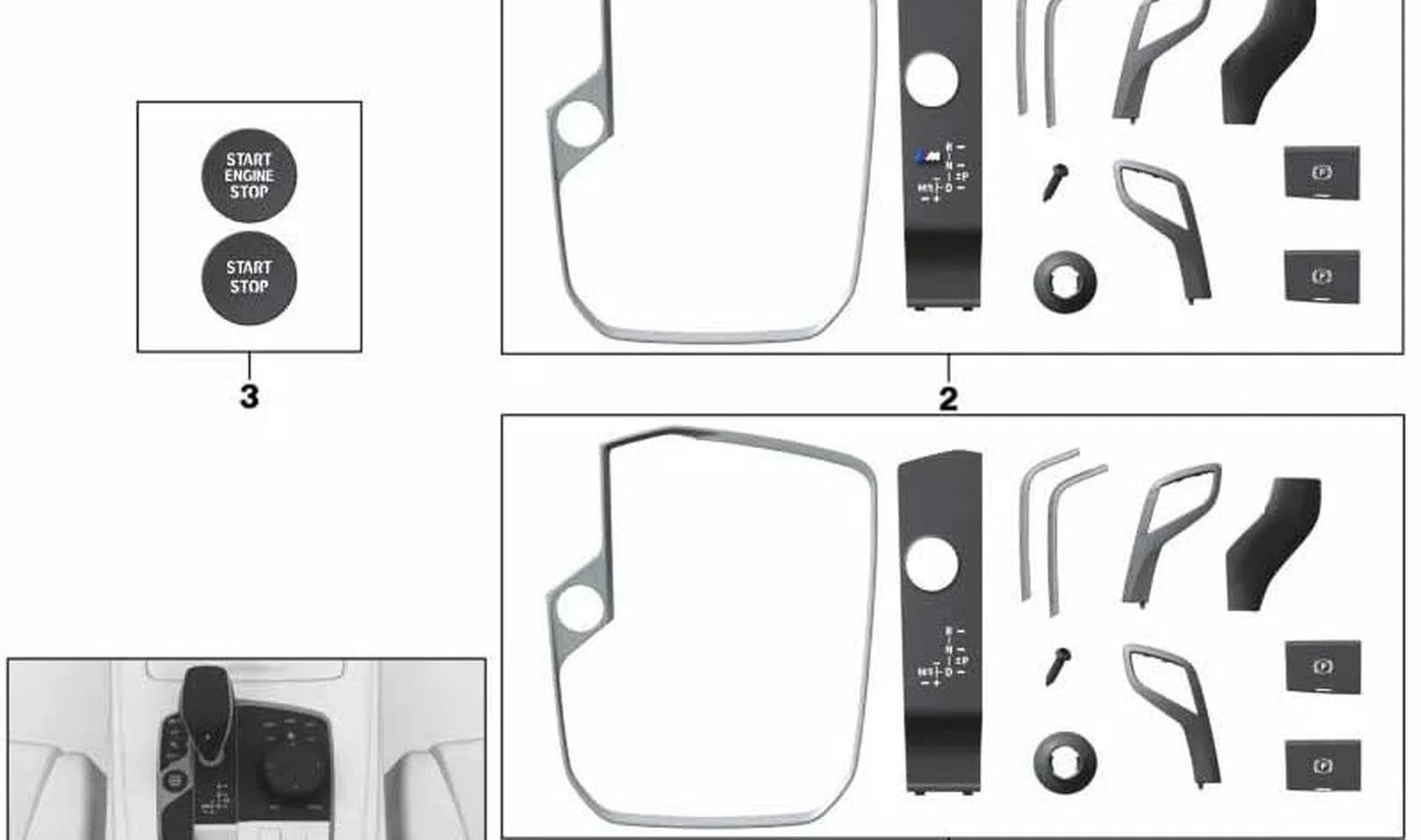 BMW F40 F44 G01 G05… Kumanda Merkezi Onarım Seti 61319475058