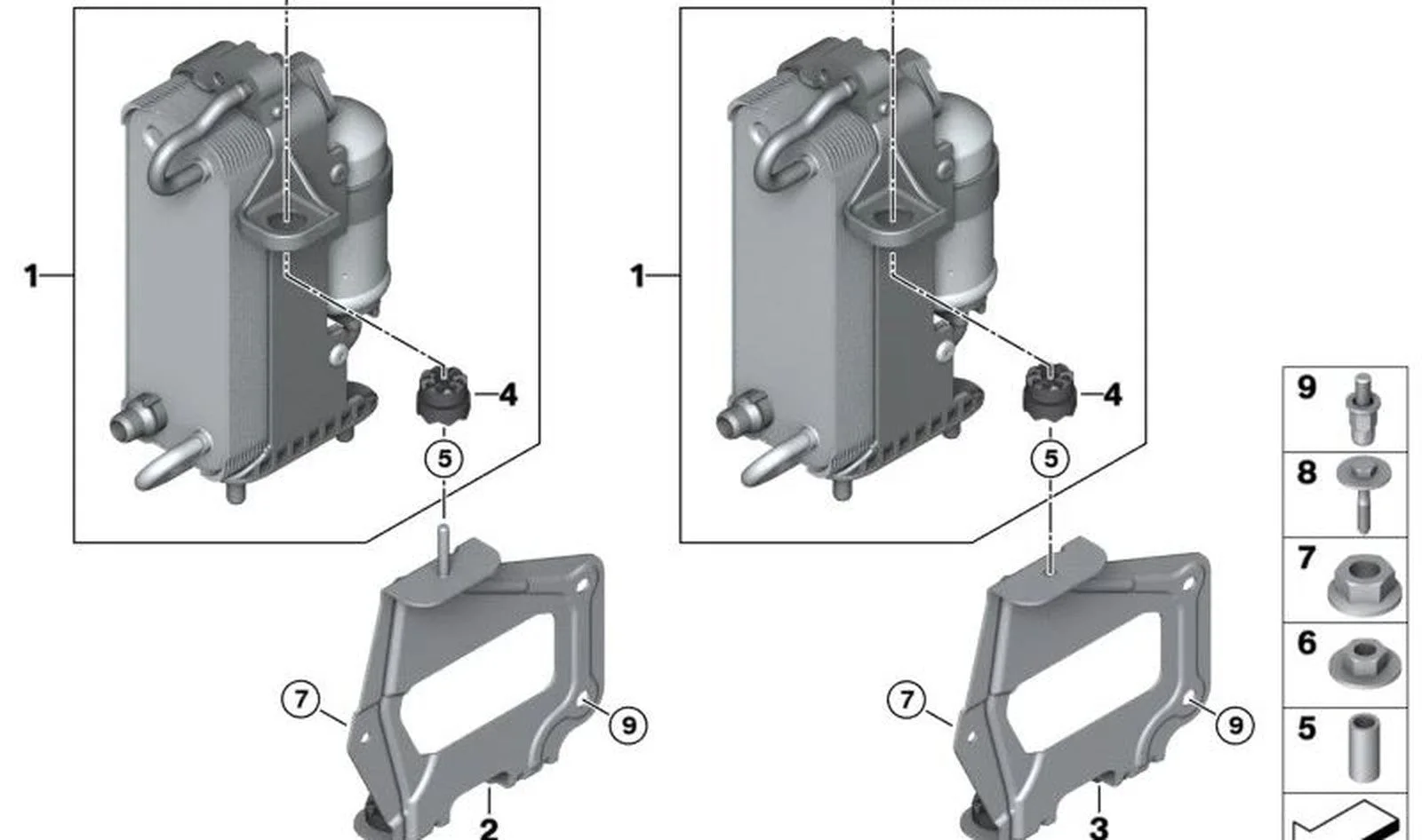 BMW G11 G12 G14 G15… Klima Radyatörü 64509891030