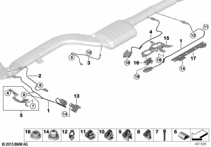 BMW G11 G16 G20 G30… B47 B57 Partekül Sensörü 13628582026
