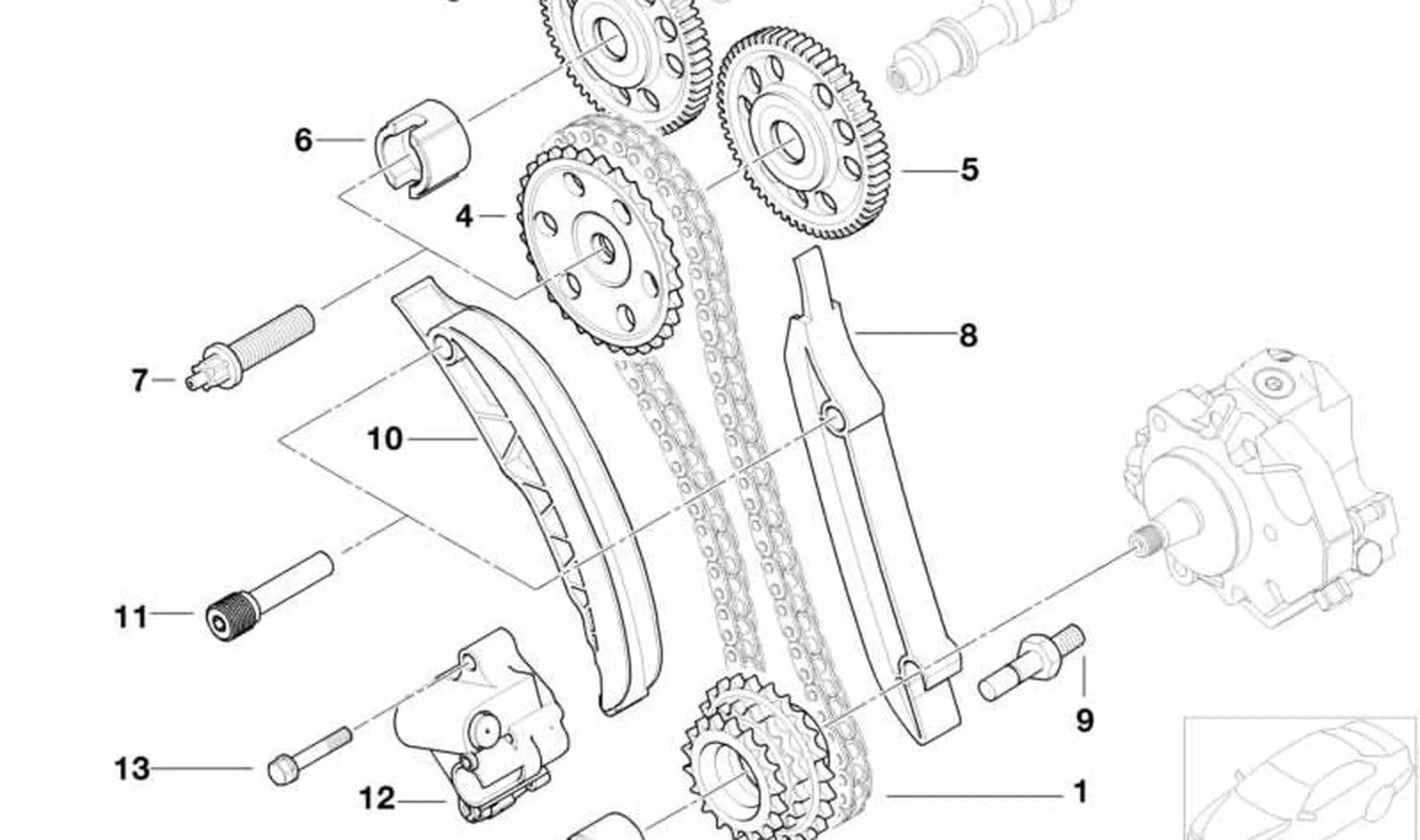 BMW Gergi Kavrama 11317787268