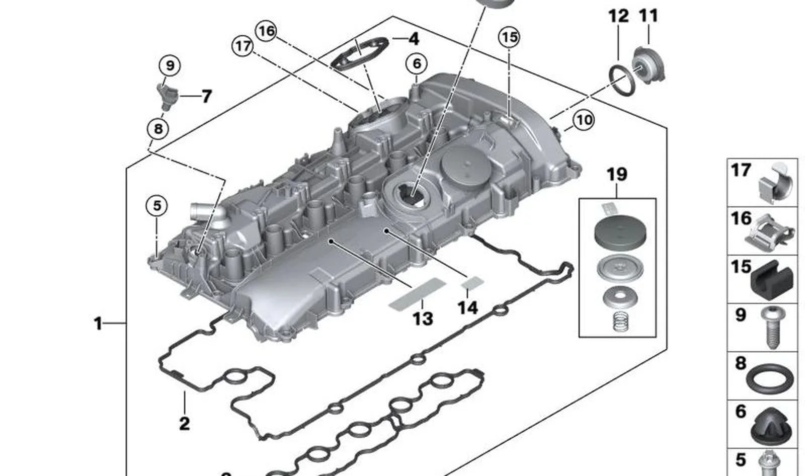 BMW Klips 11127648915