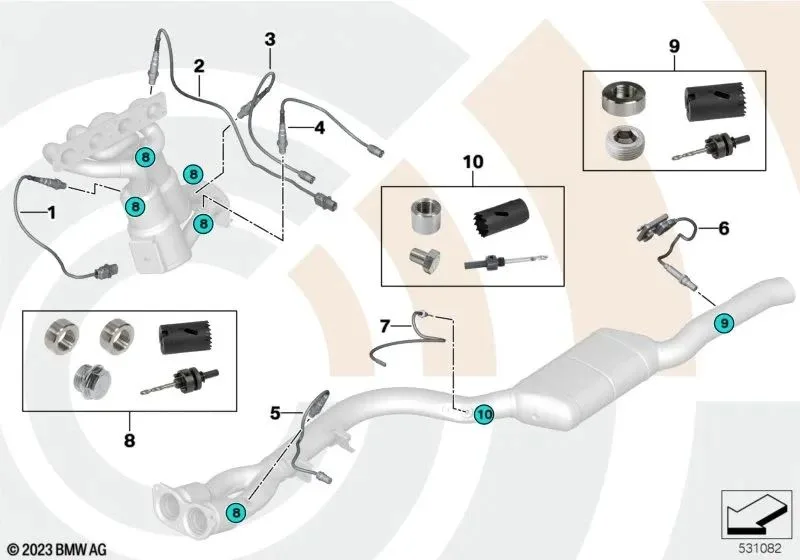 BMW E81 E82 E87 E88… Sıcaklık Sensörü Otomoatik 11787557710