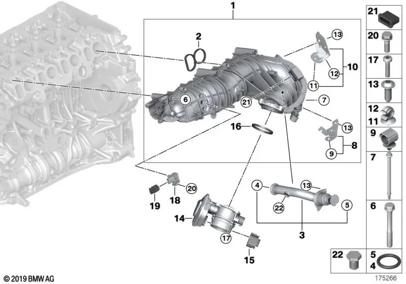 BMW E60 E61 E81 E82… N47 Gaz Kelebeği 13547804373 PRB-7.01620.04.0