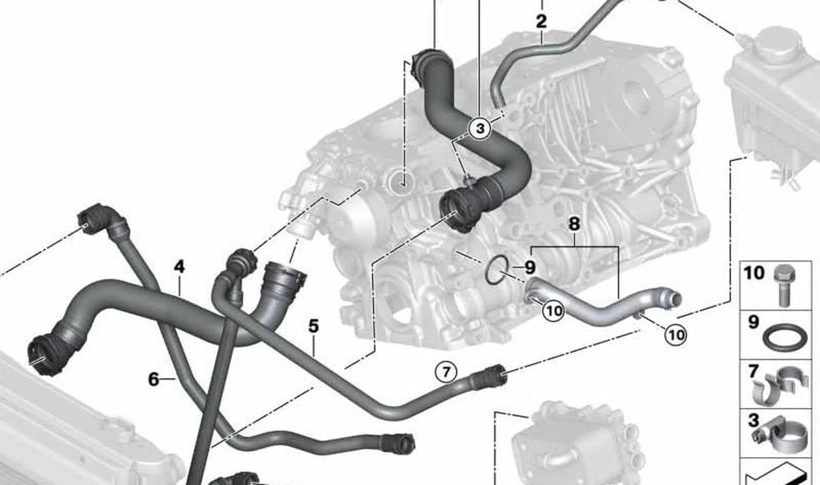BMW Oring 11537802638