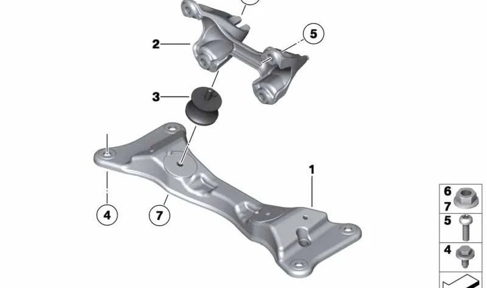 BMW E81 E82 E84 E87… Sanzıman Destek Braketi 22326760306