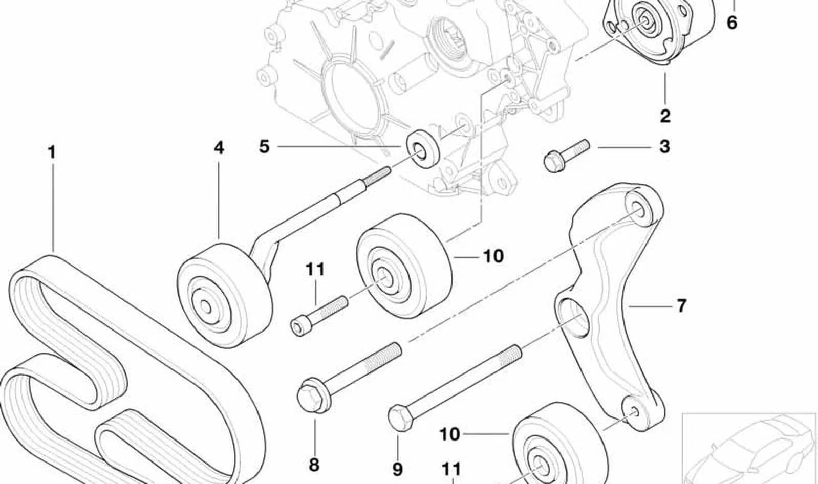 BMW E38 E39 E46 E53 M57 V Kayıs 11288477782