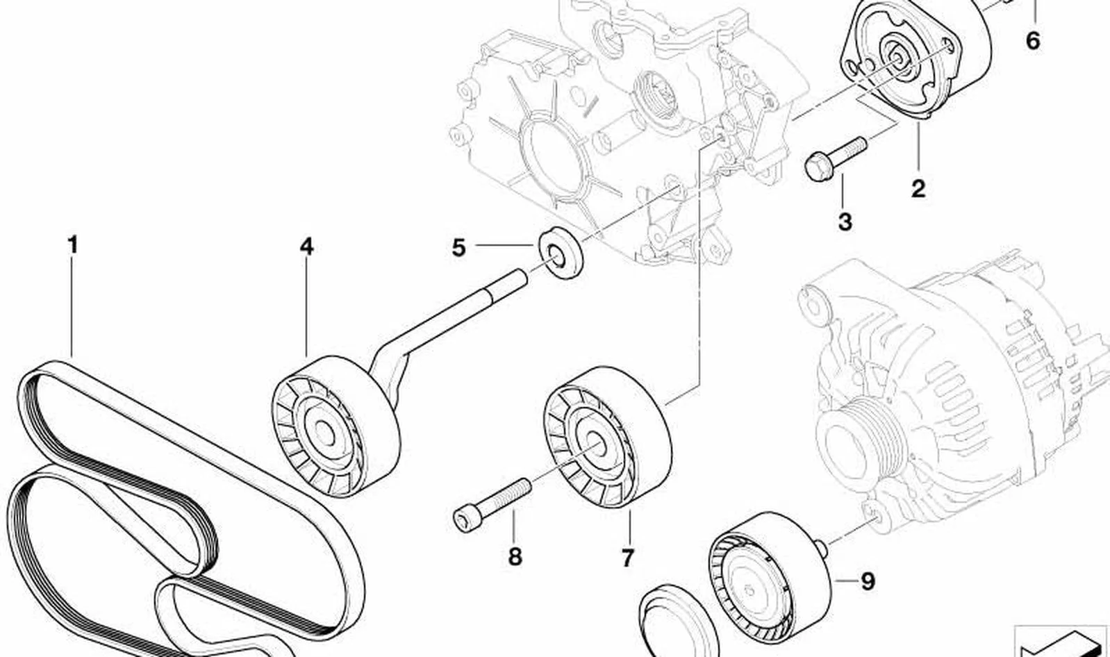 BMW 3 Serisi X3 E83 E90 E91 E92 M57 V Kayısı 11288477786