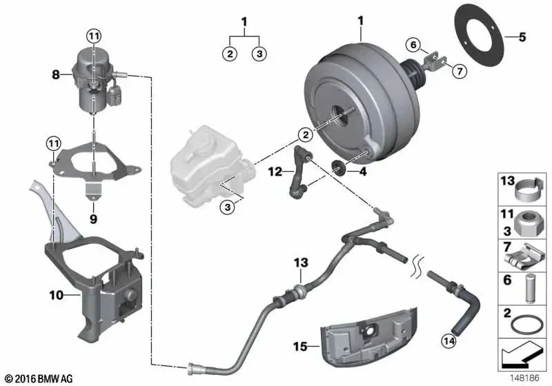 BMW Vakum Hattı 34337578090