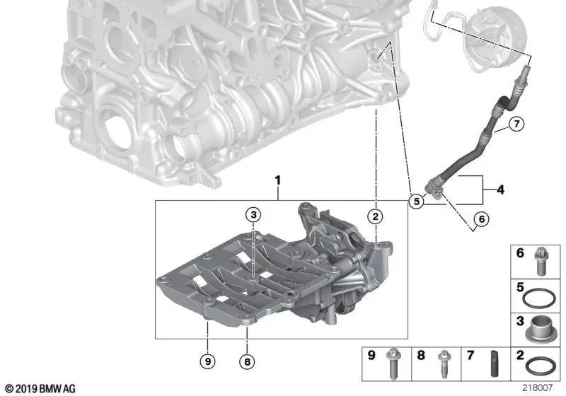 BMW E60 E61 E81 E82… N47N Vakum Hortumu 11667797654