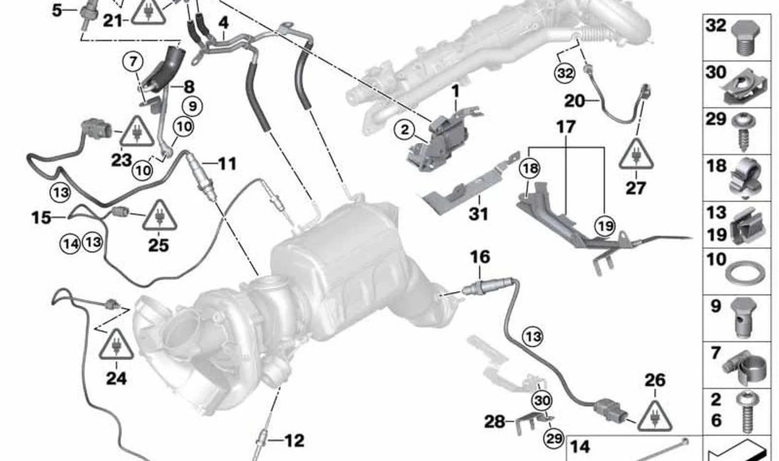 BMW Vidalı Tapa 13627807813