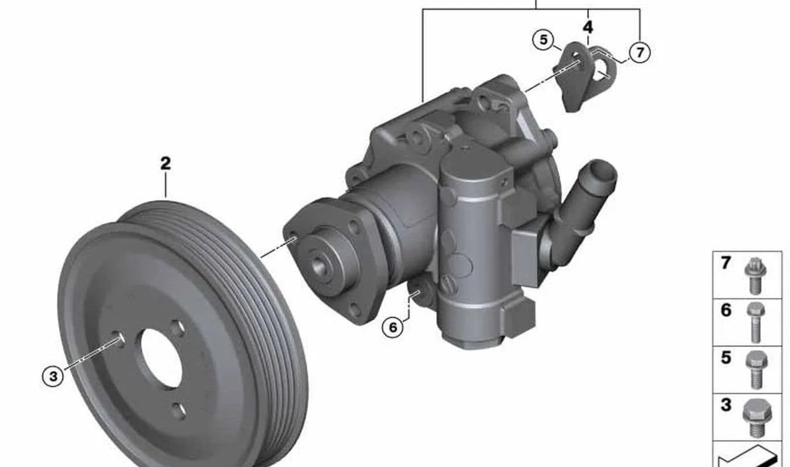 BMW E81 E82 E87 E88… Direksiyon Kasnağı 32428514565