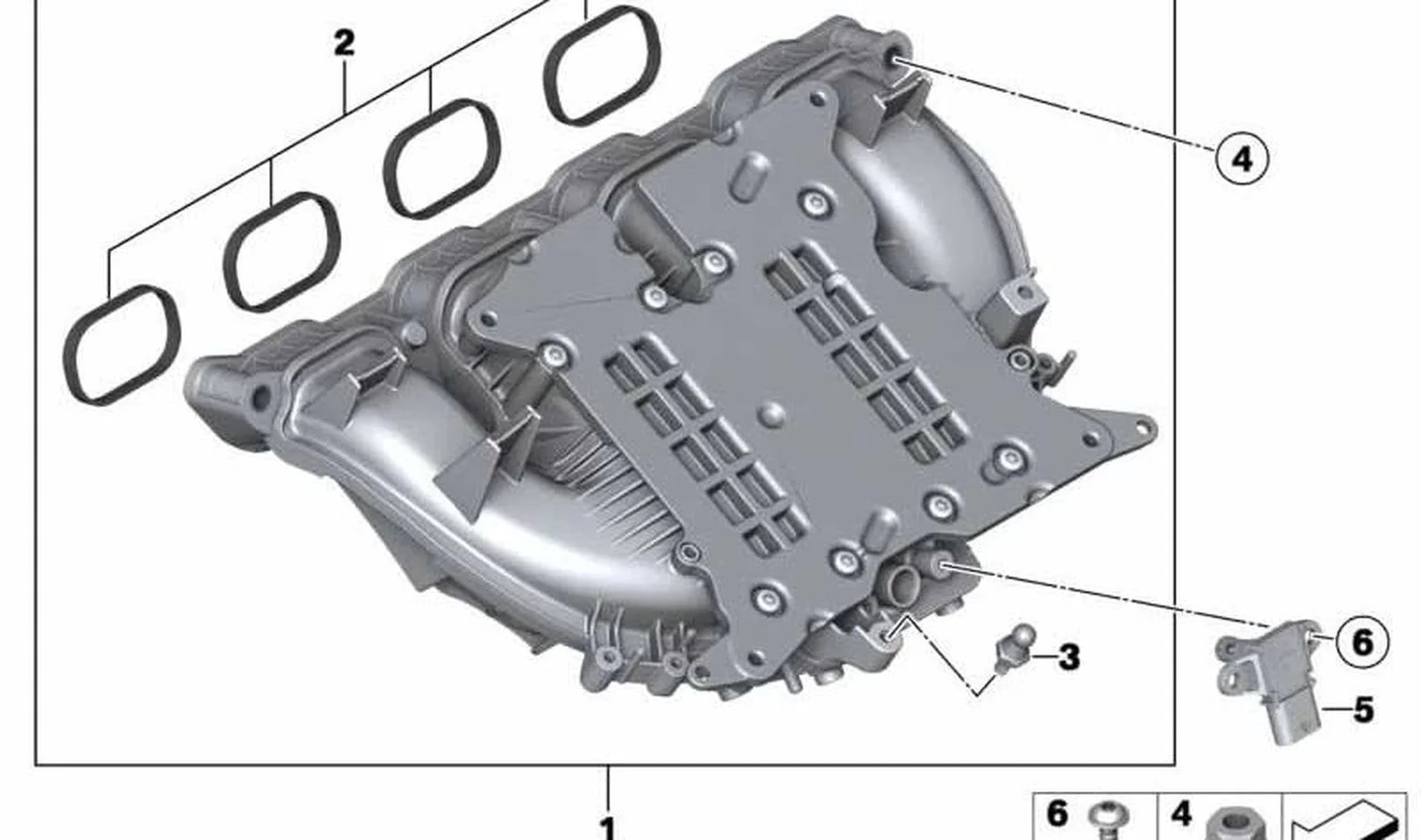 BMW F20 F21 F22 F23… N20 N26 Emme Manifoldu 11617588126