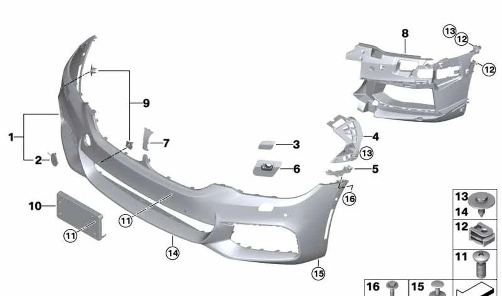 BMW Far Fiskiye Kapağı R 51118069078
