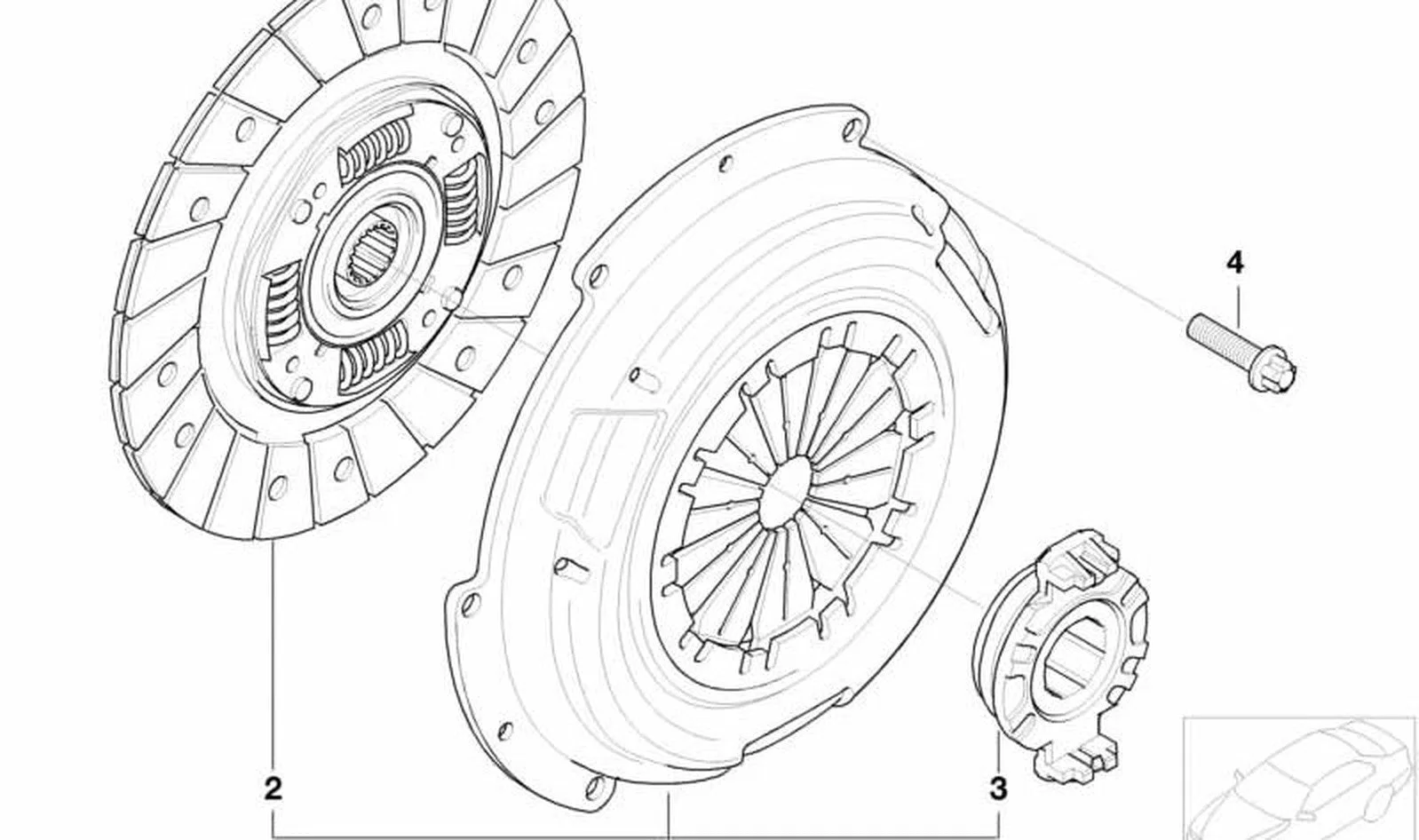 BMW Mini Debriyaj Baskı Cıvatası 21211043920