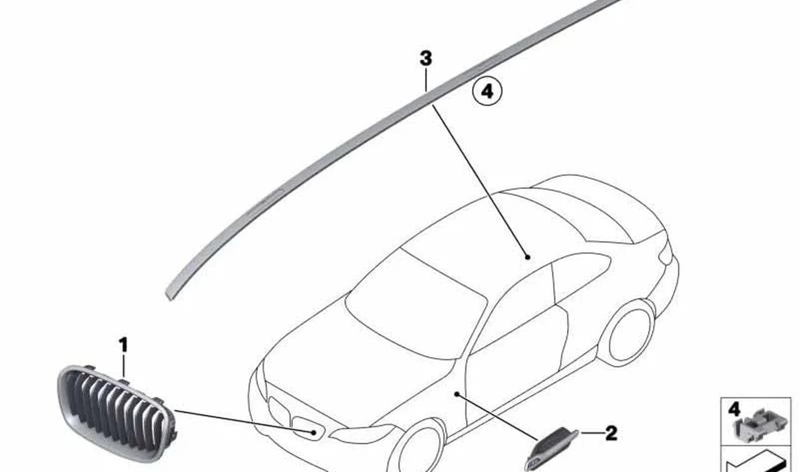 BMW 1 Serisi F20 F21 Panjur Ön L Sol 51137262117
