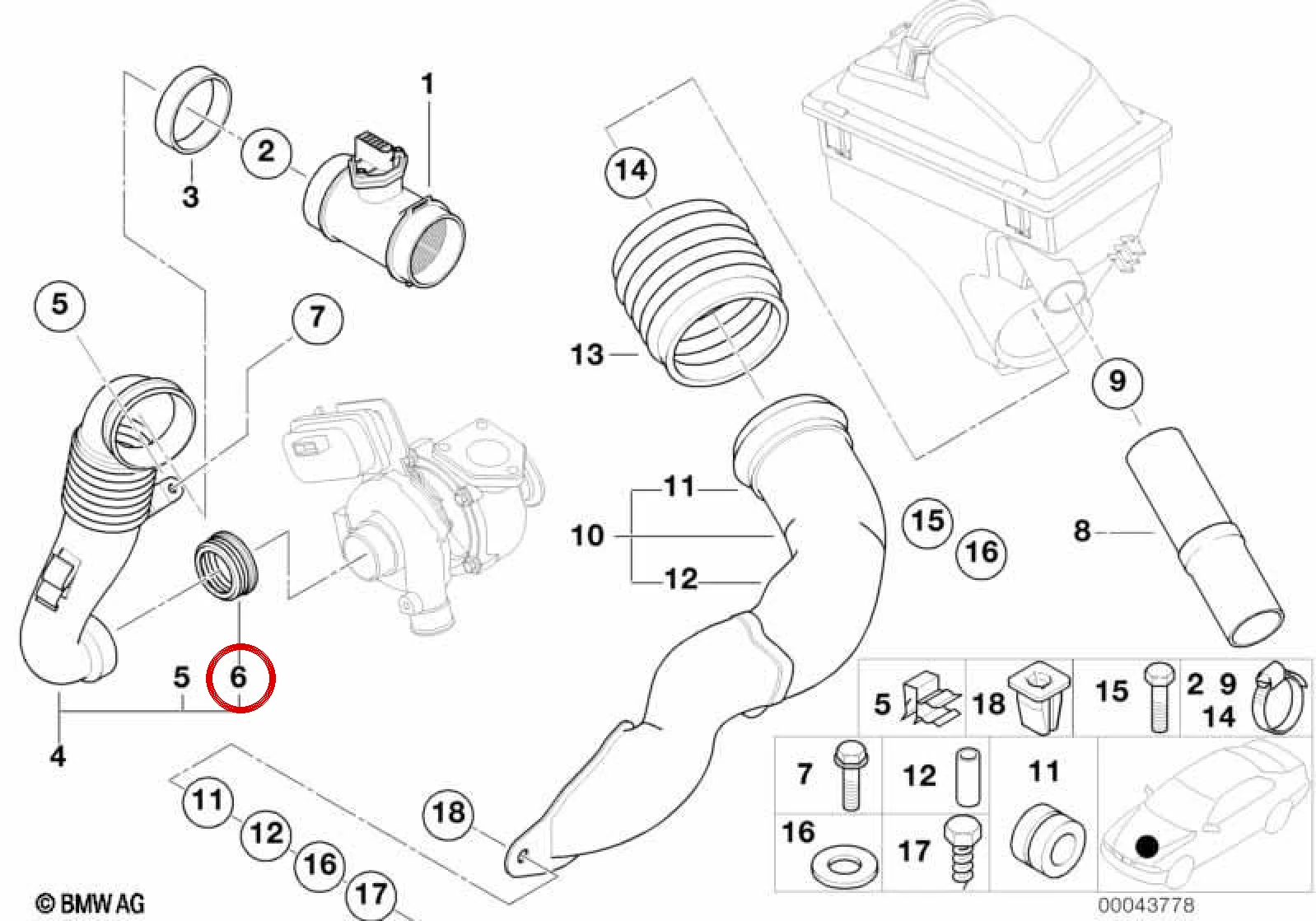 BMW E38 E39 E46 E60… M47 M67 N54 Turbo Contası 13712247398