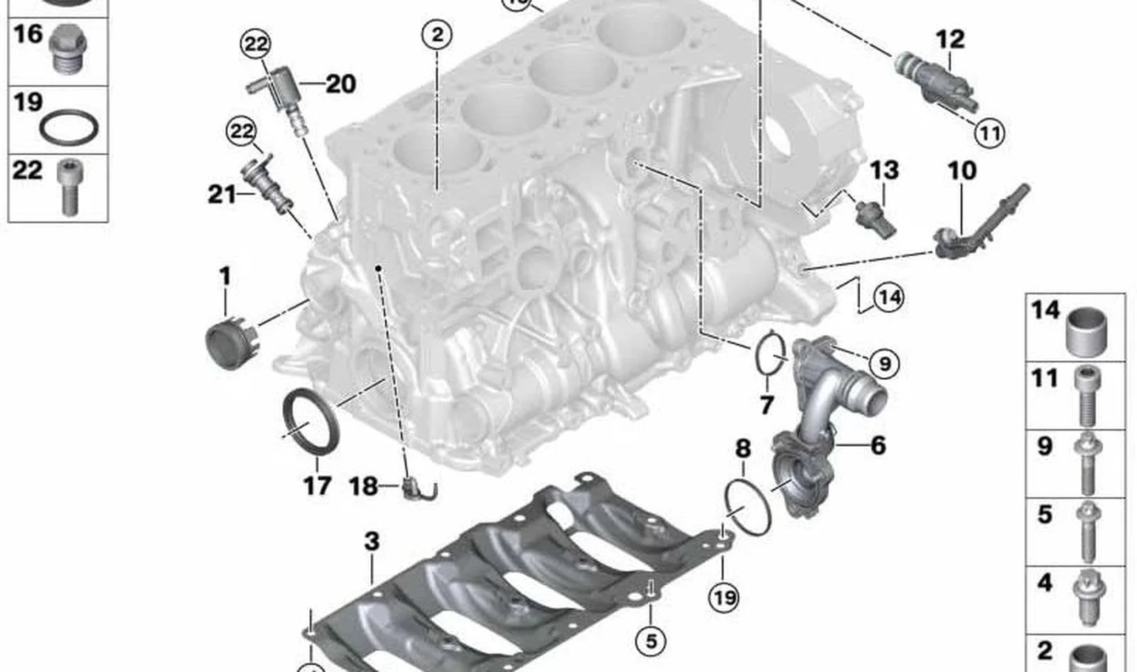 BMW Valf 11428490015