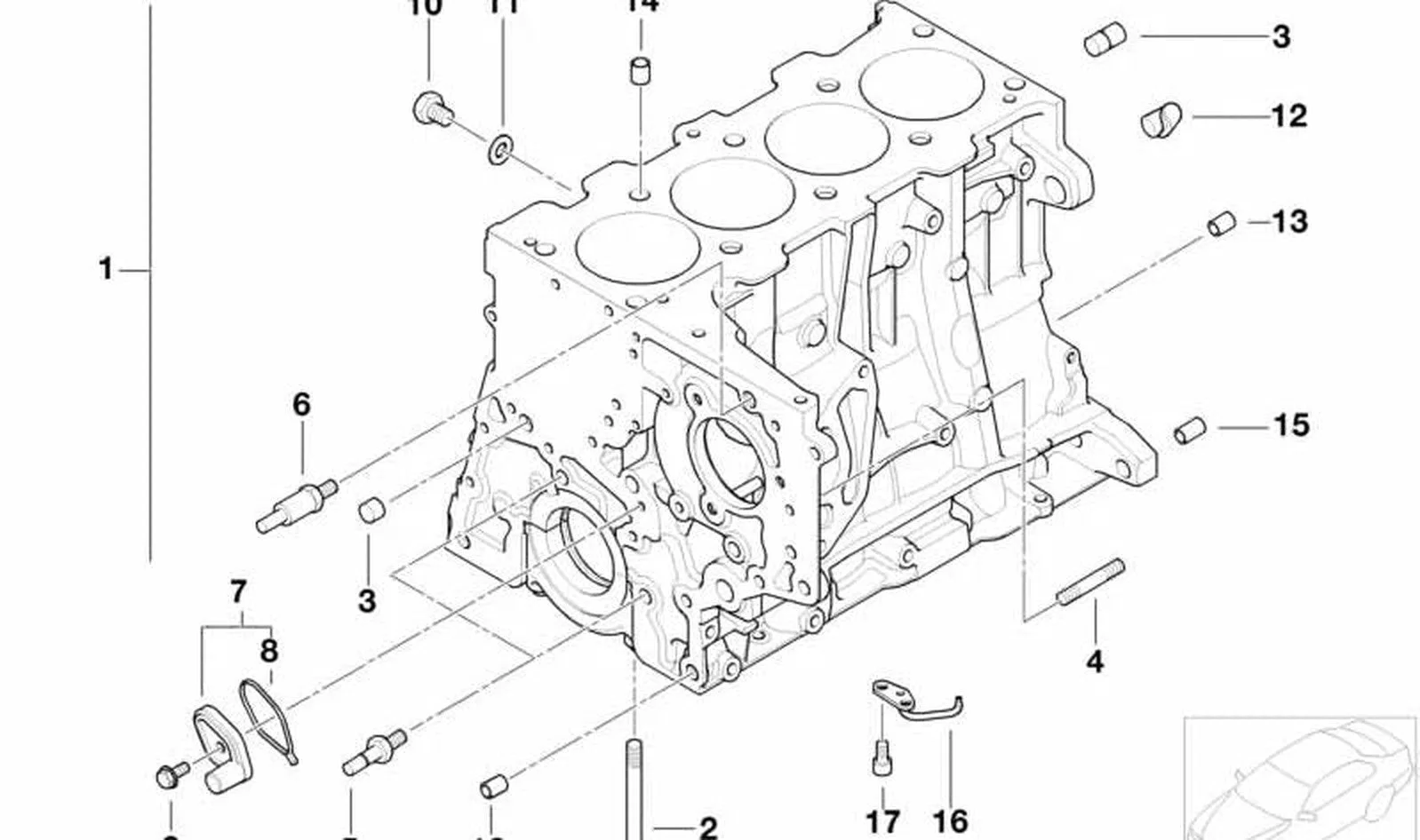 BMW E46 E53 E60 E61… M47 M57 Yağ Püskürtme Memesi 11427787569