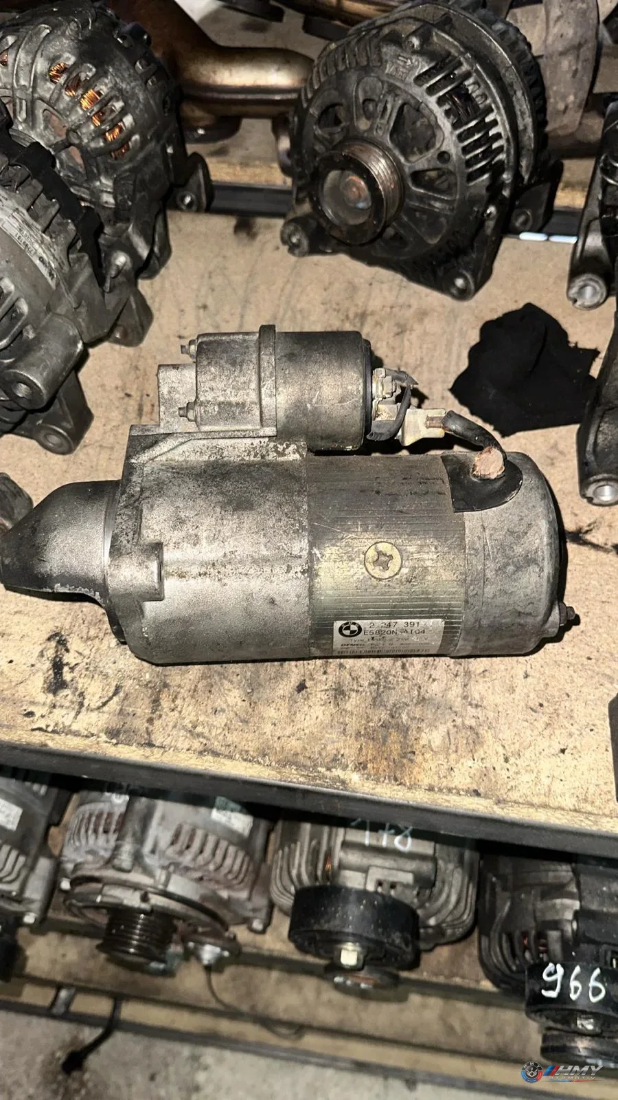 BMW Orijinal Çıkma E38 E39 E46 E53 - M57 X5 Marş Motoru 12412179676