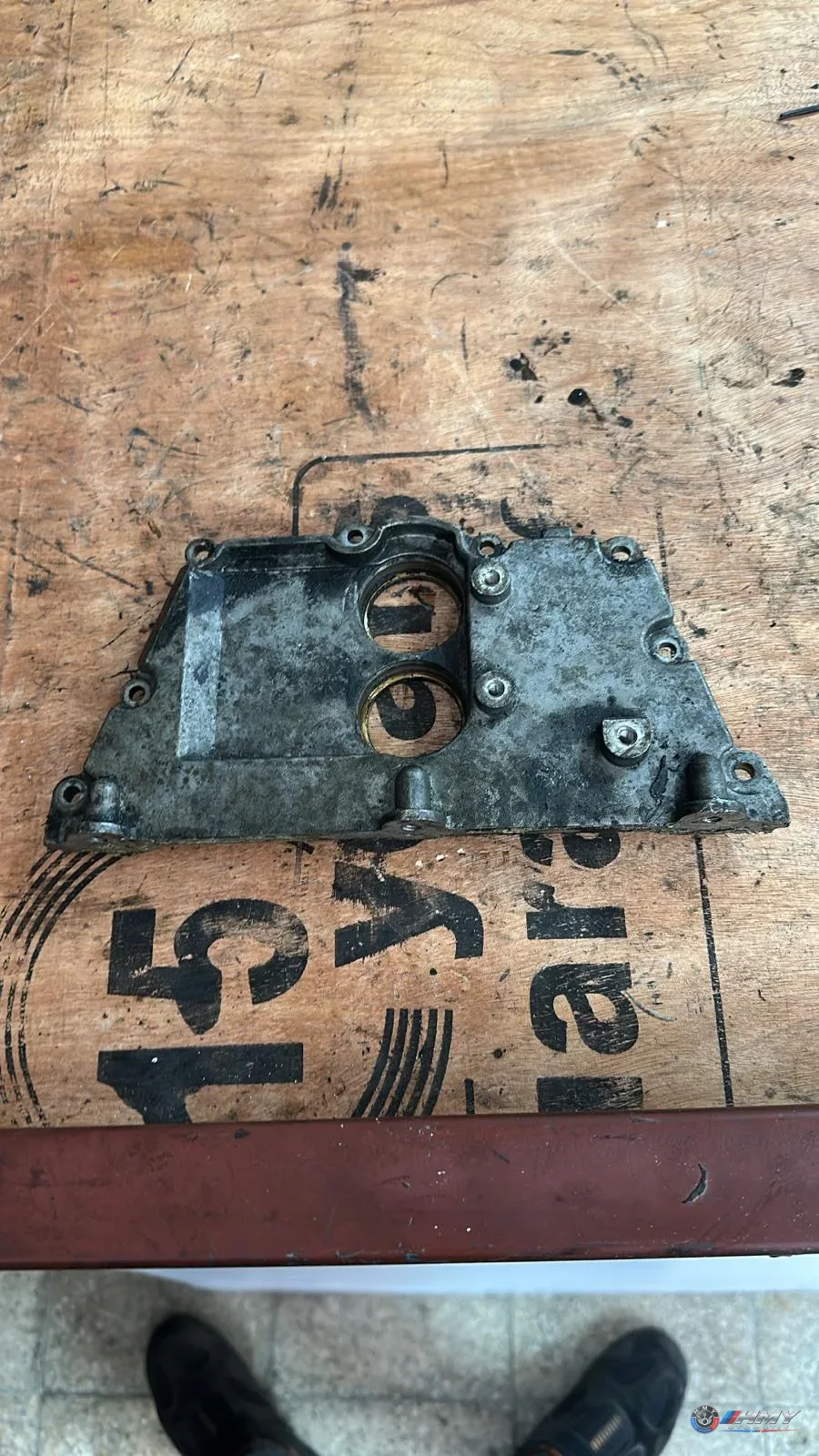 BMW Orijinal Çıkma E53 E60 E61 E63 E64 E65 - N73 Üst N62N Zincir Kapağı 11147506422