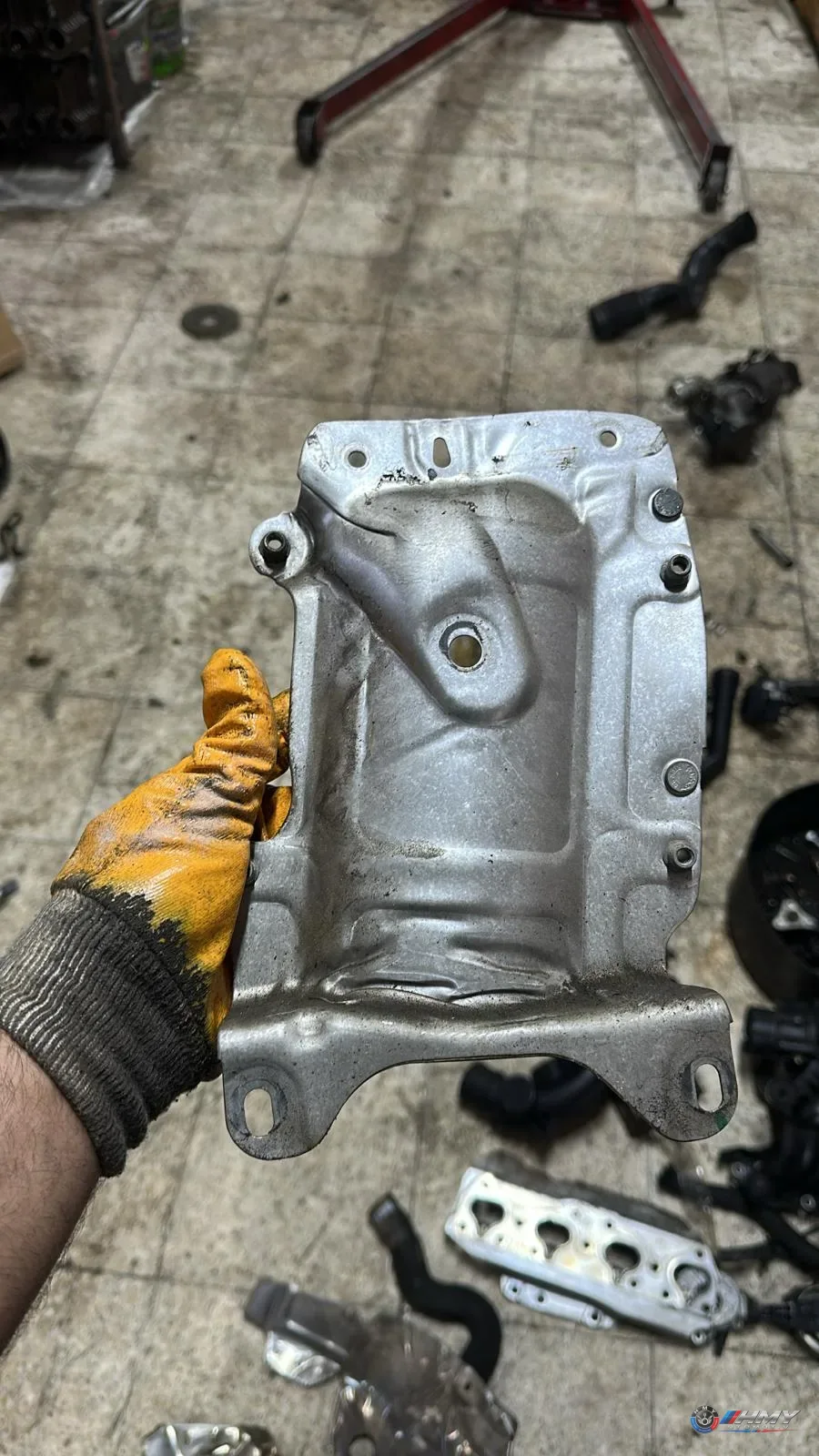 BMW Orijinal Çıkma MINI R56 R57 - N14 Turbo Isı Sacı 11657616896