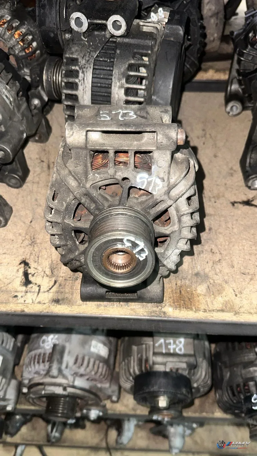BMW Orijinal Çıkma MINI R55 R57 - N14 N16 N12 Şarj Dinamosu 12317615484