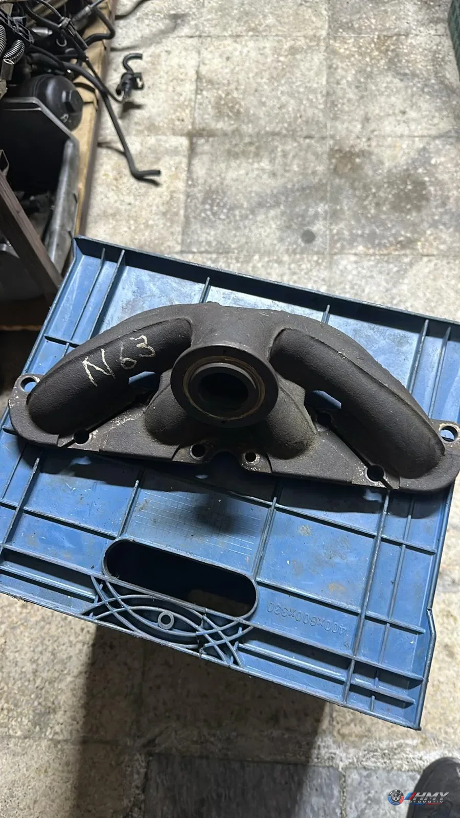 BMW Orijinal Çıkma E70 E71 E72 F01 F02 F04 - N63 Egzoz Manifoldu 11627638778