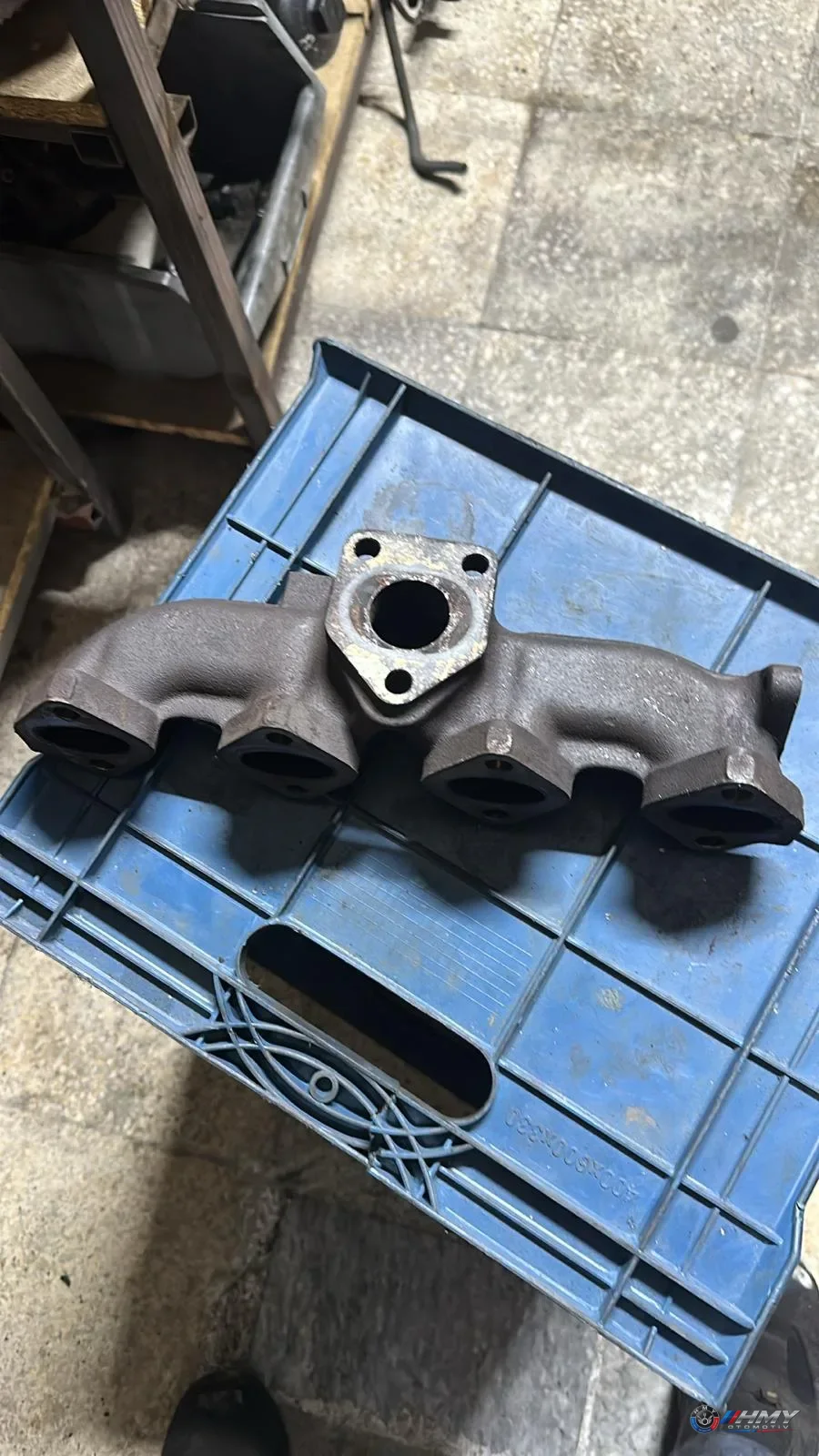 BMW Orijinal Çıkma E39 E46 - M47 Egzoz Manifoldu 11627786628