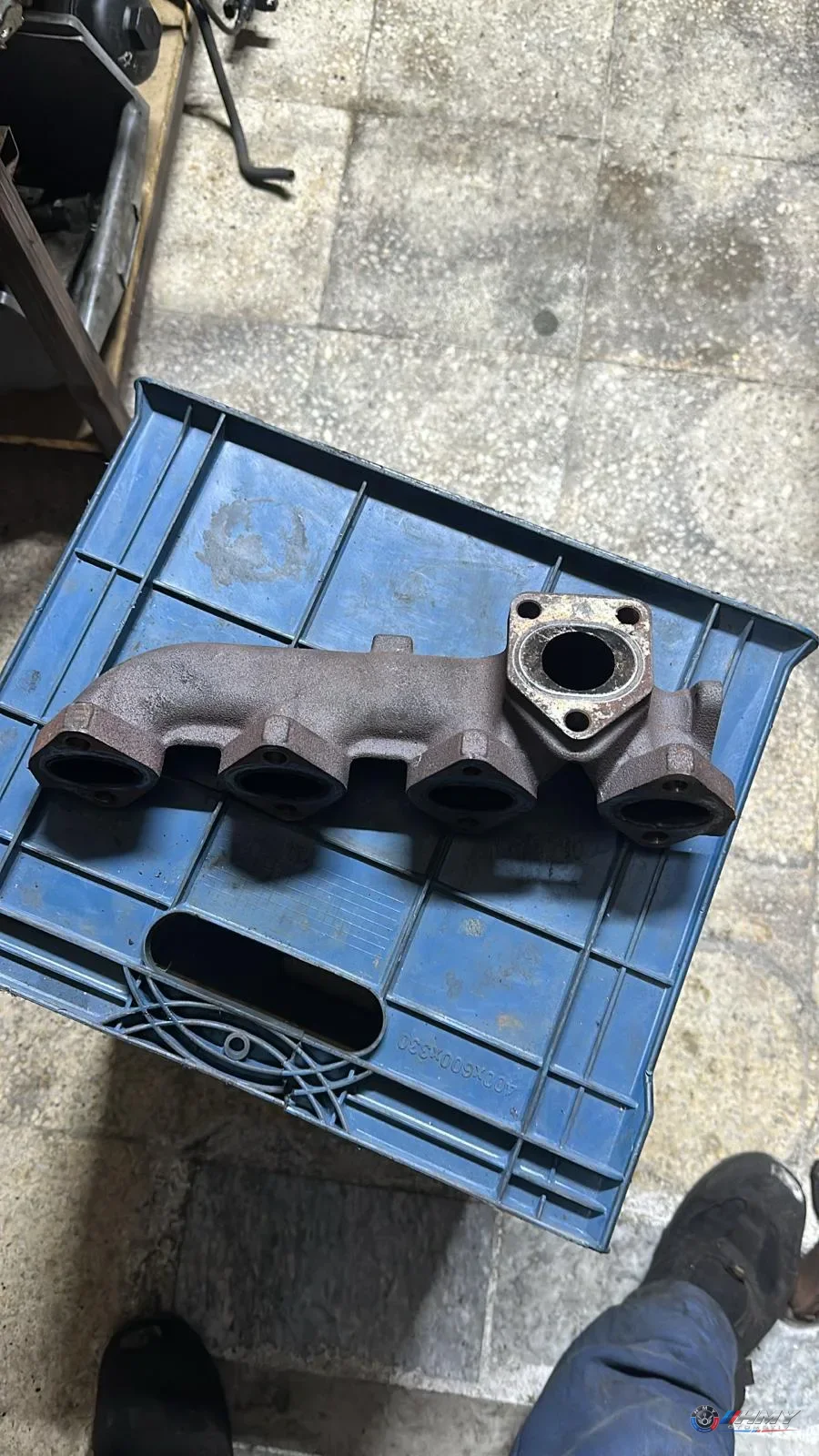 BMW Orijinal Çıkma E87 E90 E91 - M47N2 Egzoz Manifoldu 11627791762