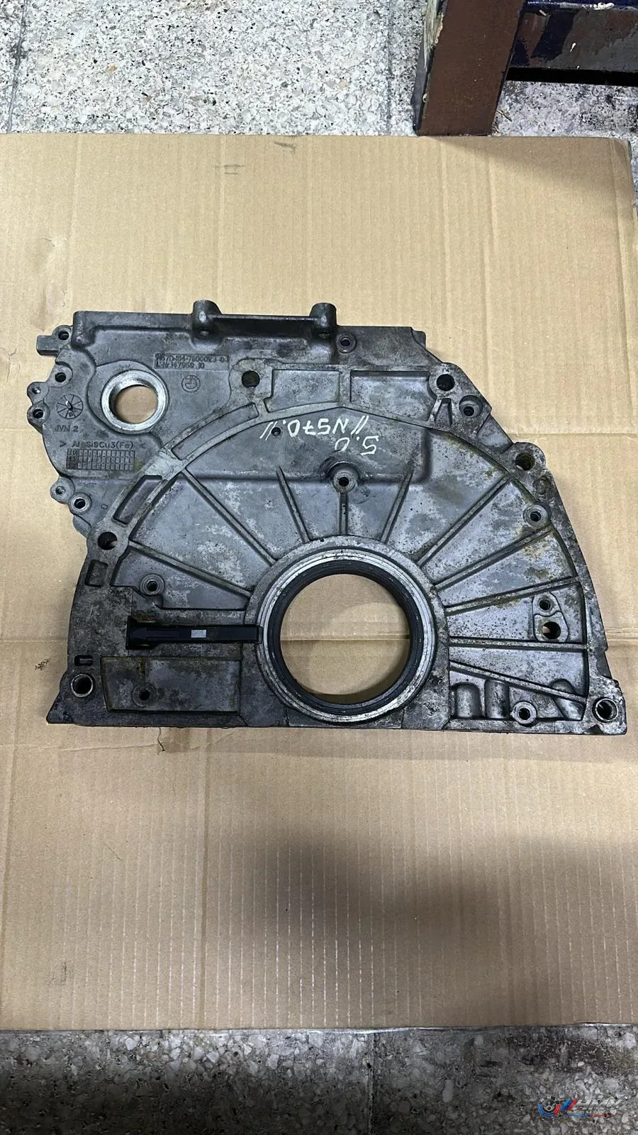 BMW Orijinal Çıkma N57 Motor Bloğu ESKİ MODEL BARALI 04 11147800023