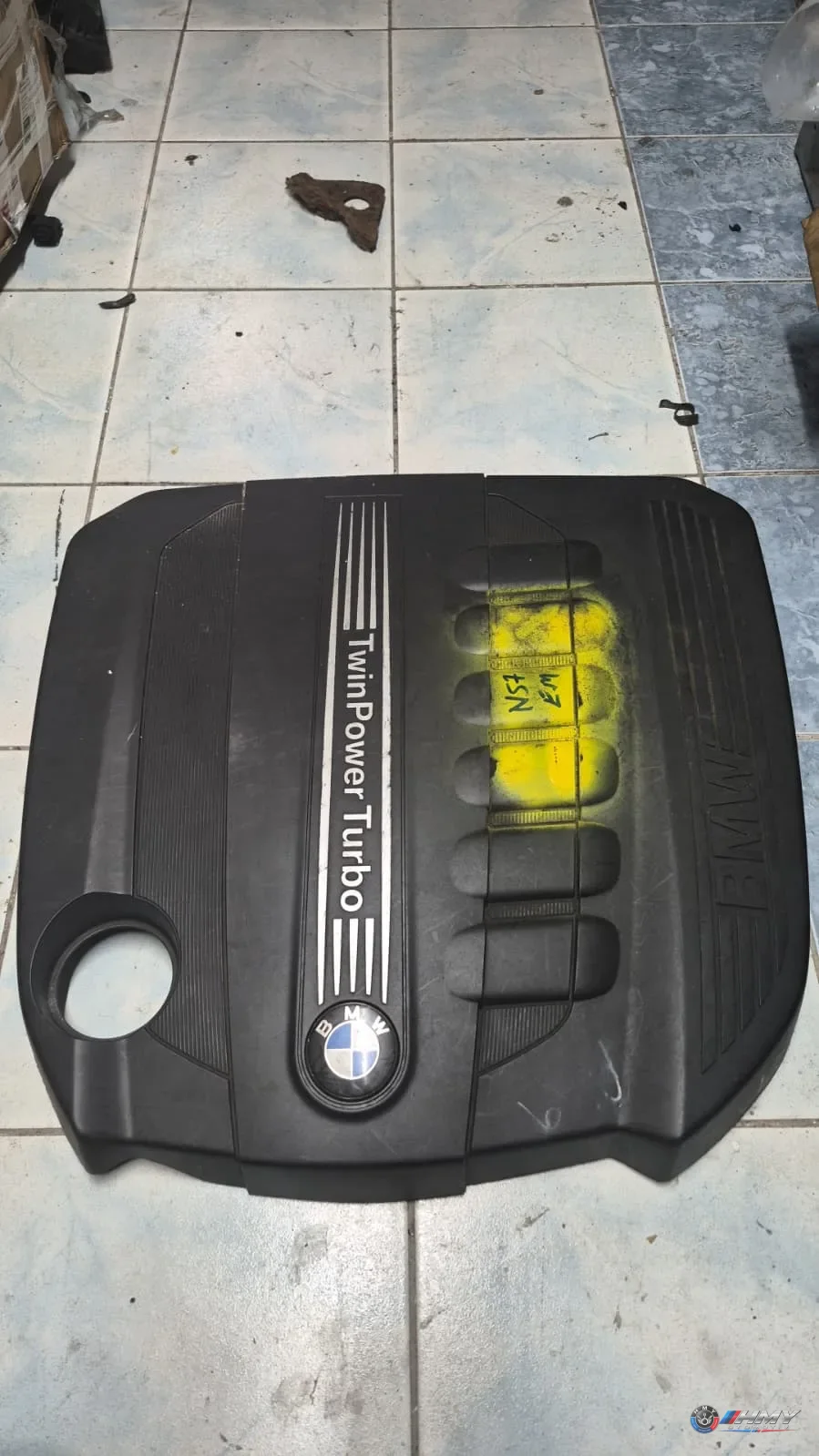 BMW Orijinal Çıkma F01 F02 F07 F10 F11 - N57 Motor Kapak Plastik 11147800575