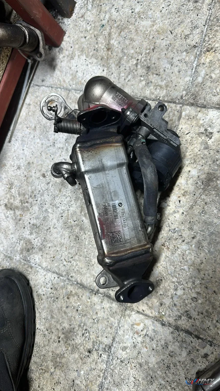 BMW Orijinal Çıkma E83 E84 - EGR Radyatörü X1 X3 LCI 11717812147