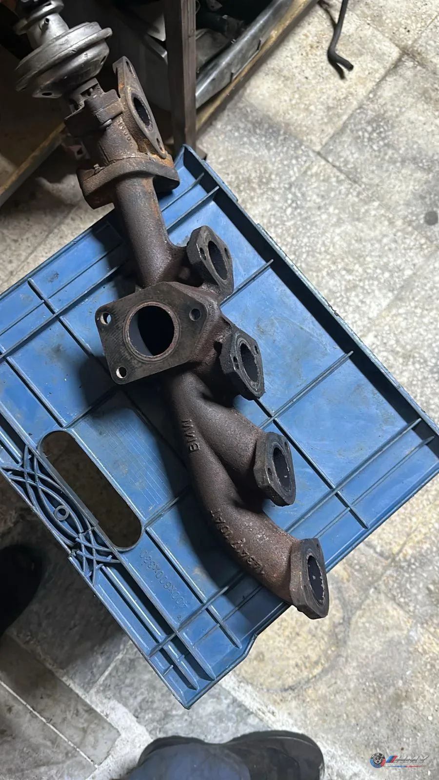 BMW Orijinal Çıkma MINI R56 R60 - Egzoz Manifoldu 11627812314