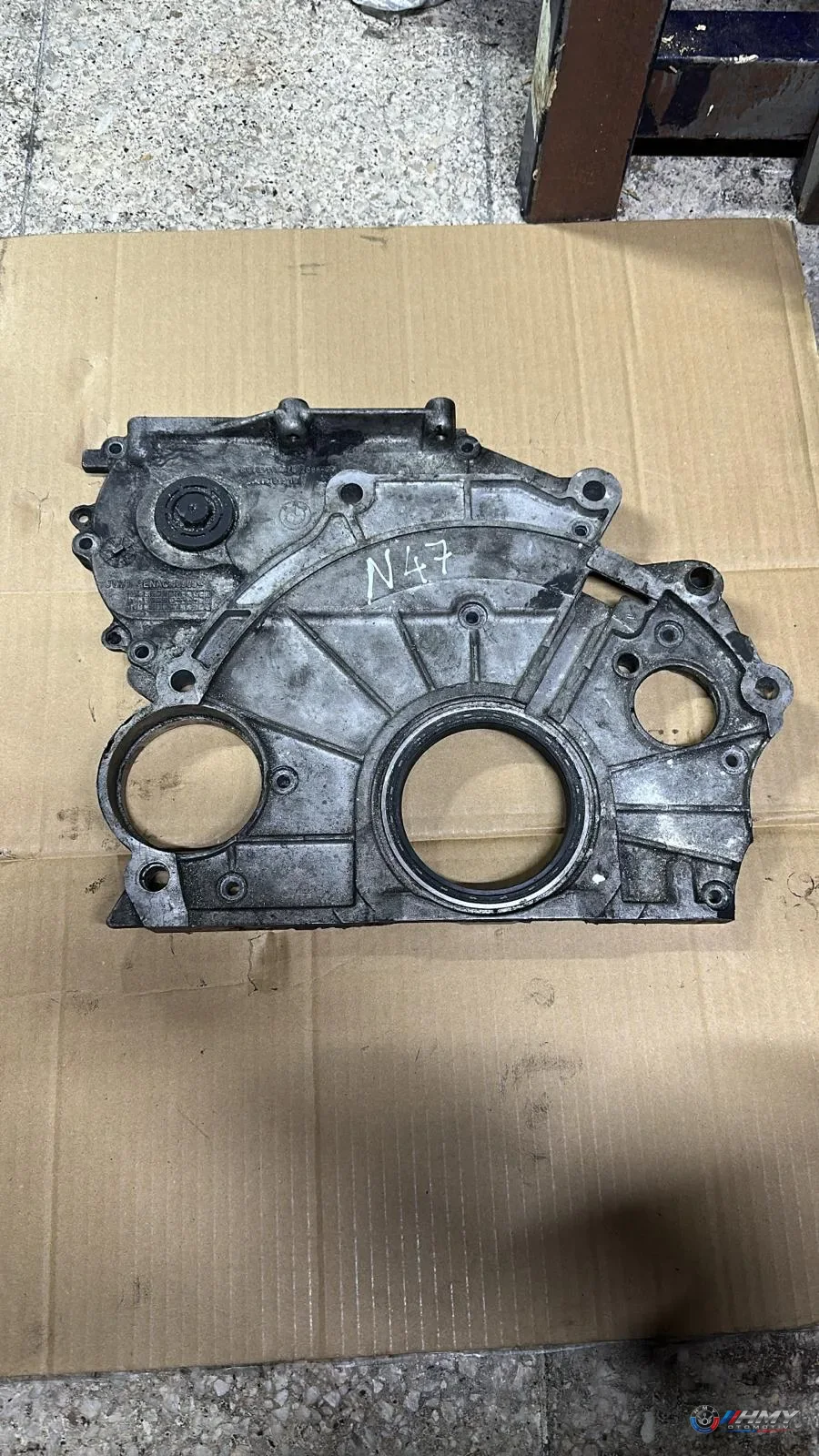 BMW Orijinal Çıkma MINI R55 R57 R60 - N47c16a Zincir Kapağı 7812888