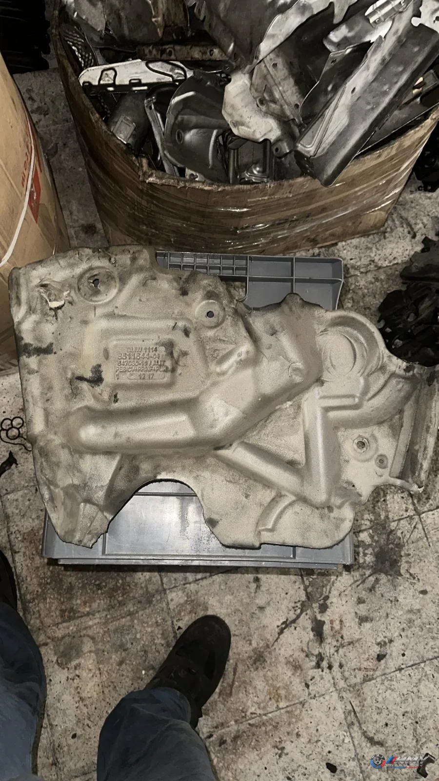 BMW Orijinal Çıkma 1 Serisi F20 F21 - B37 Motor Alt Koruma Kapağı 11148511644