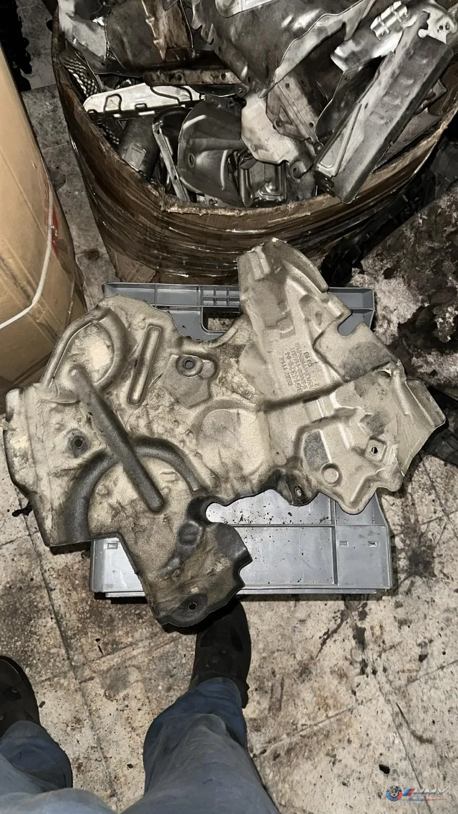BMW Orijinal Çıkma 3 Serisi F30 - B47 Ön Aküstik Kapak 11148514329