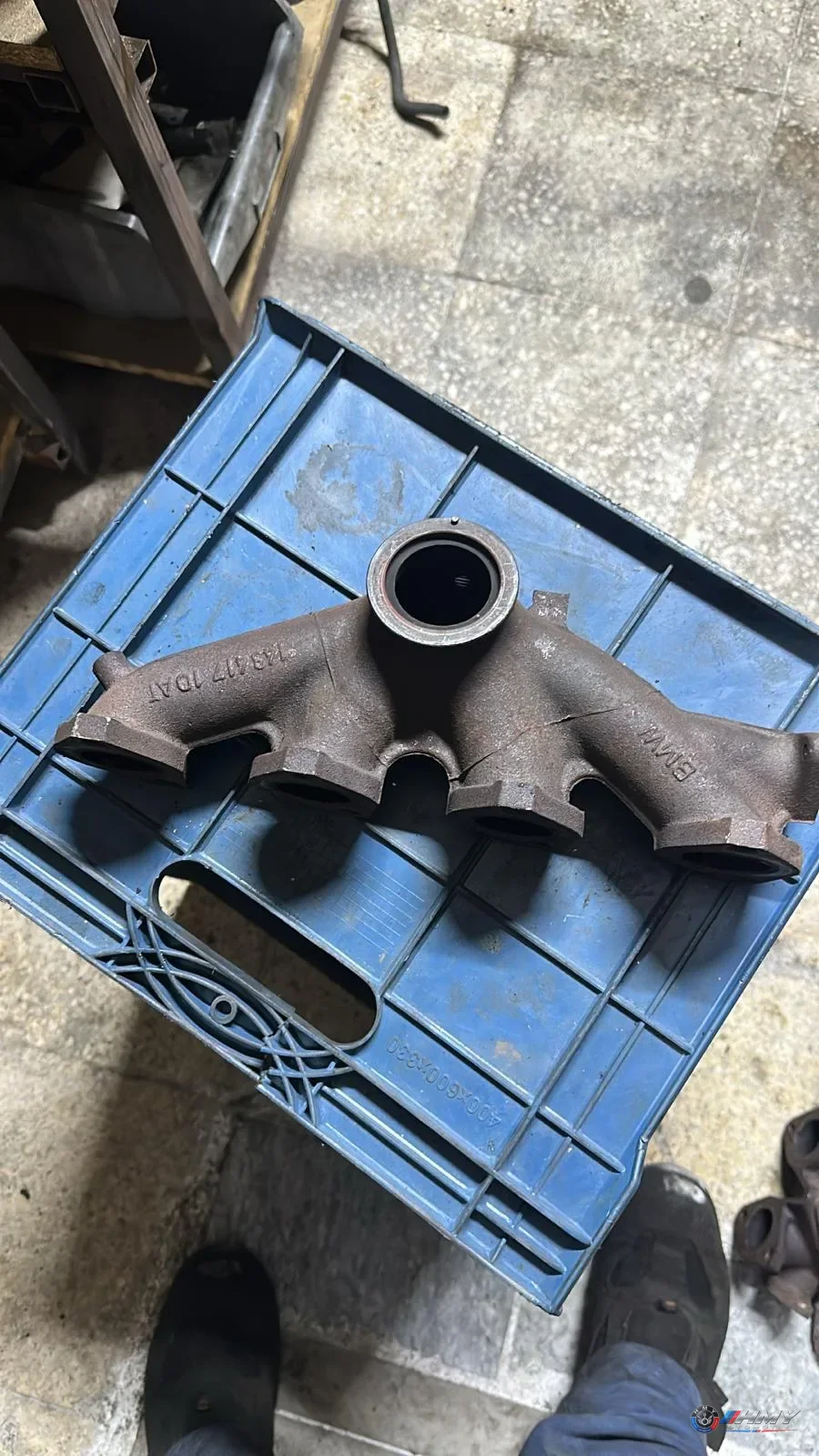 BMW Orijinal Çıkma F39 F45 F46 F48 - B47 X1 Egzoz Manifoldu 11628519889