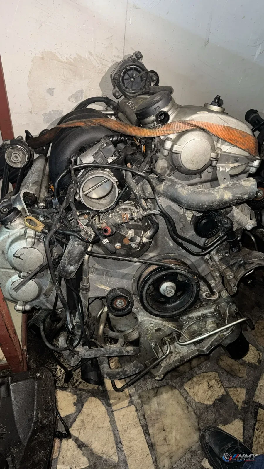 Porsche Cayenne Turbo 4.5 V8 Biturbo Komple Motor Çıkma