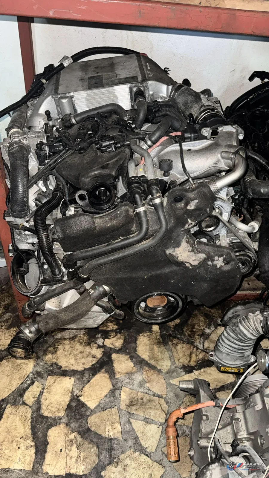 BMW M550d M50d B57D30C 3.0 Dizel Dört Turbolu Komple Motor Orijinal Çıkma