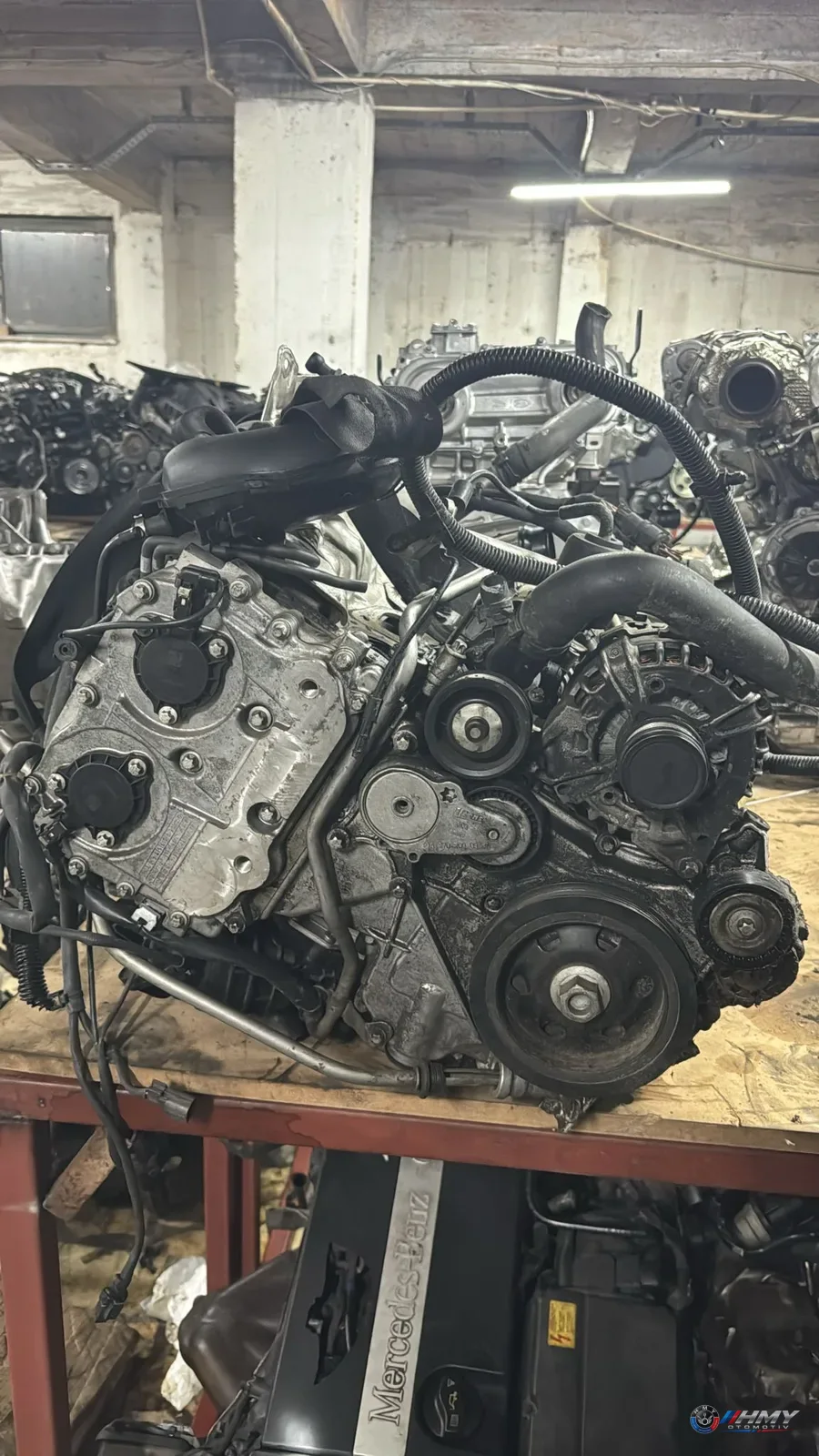 Mercedes-Benz M270 Camtronic'siz Benzinli Komple Motor Çıkma