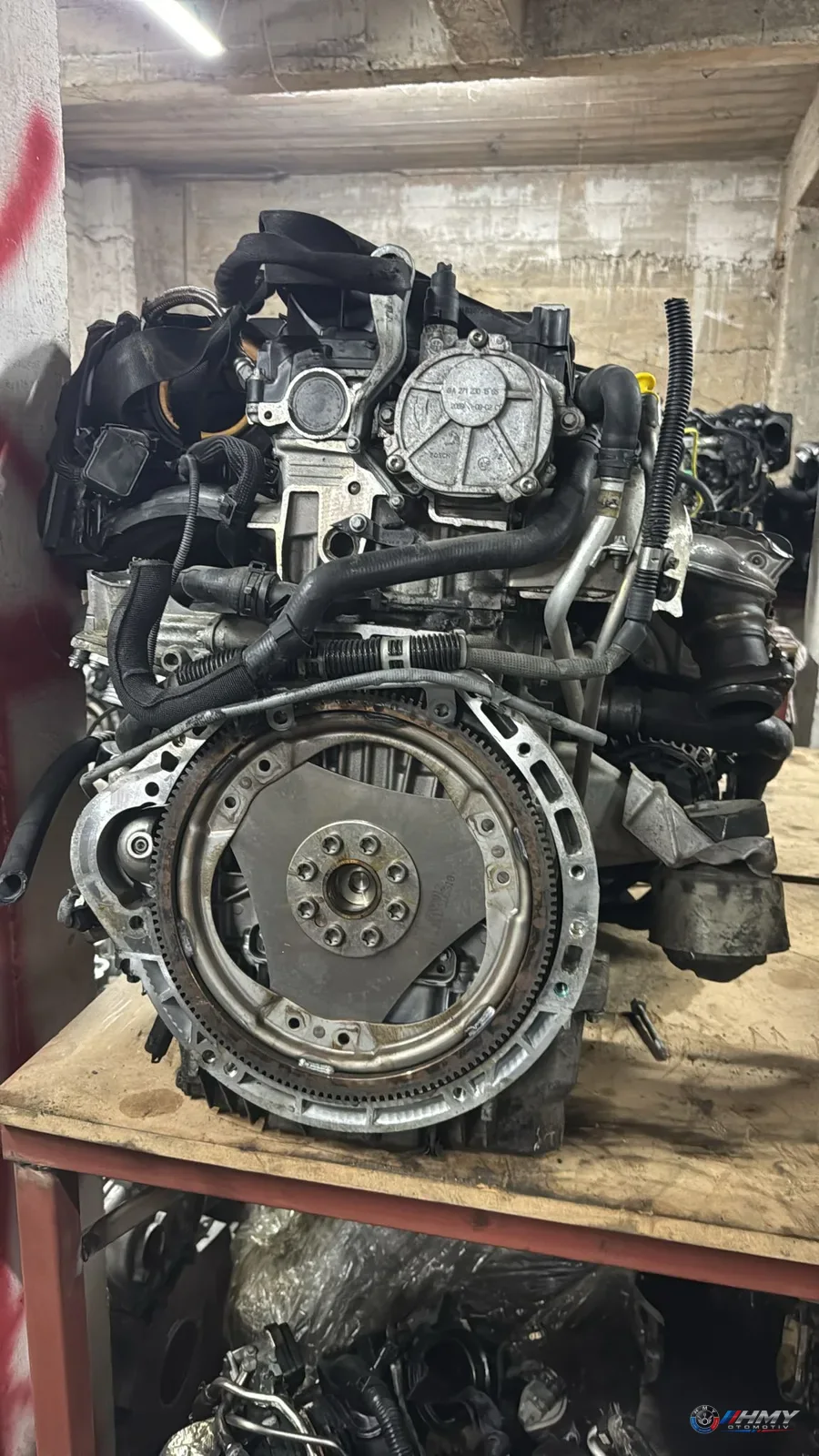 Mercedes-Benz M271.950 1.8 Kompresörlü Benzinli Komple Motor Çıkma
