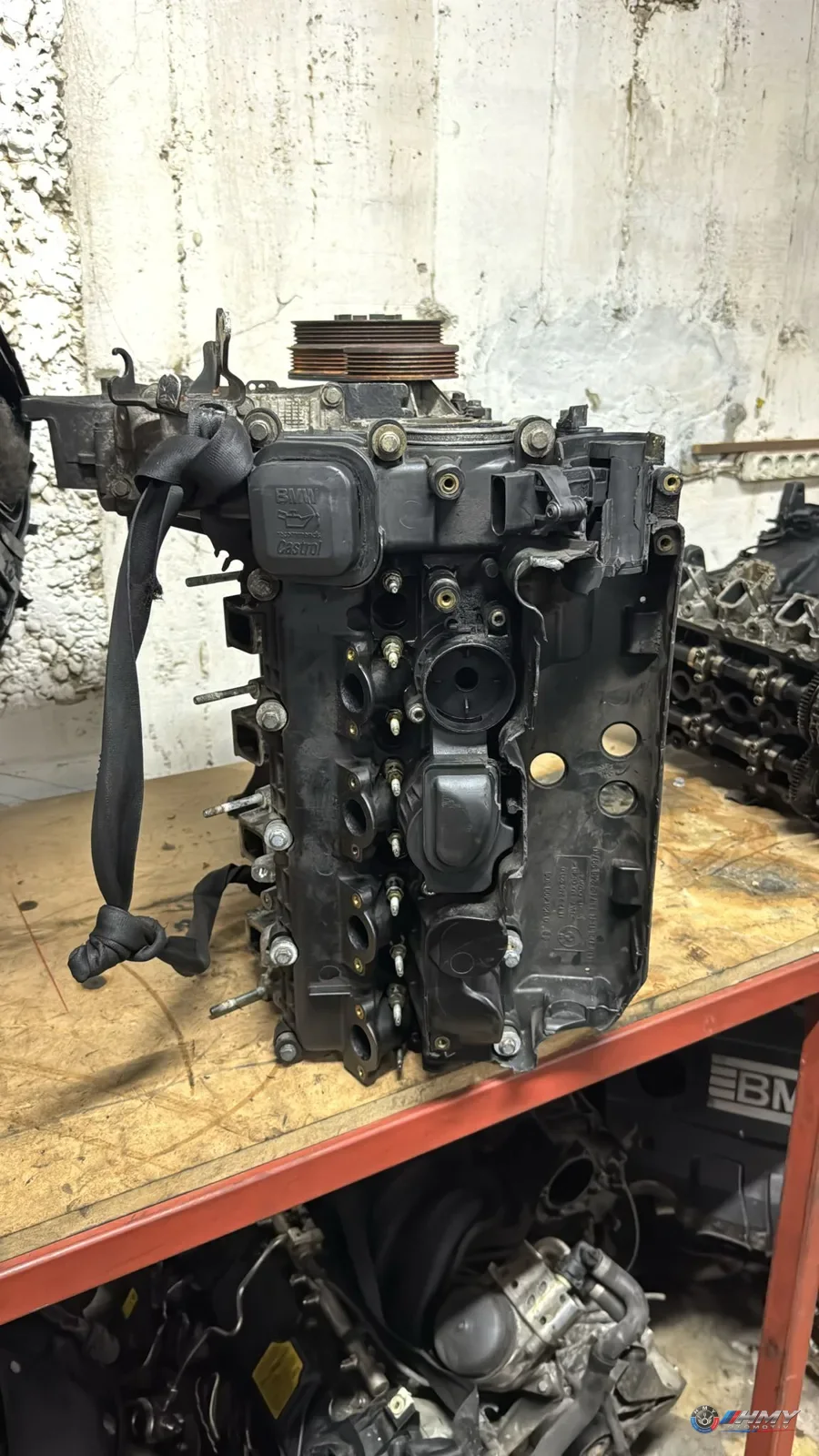 BMW 3 Serisi 5 Serisi E46 E39 M47D20 2.0 Dizel Komple Motor Orijinal Çıkma