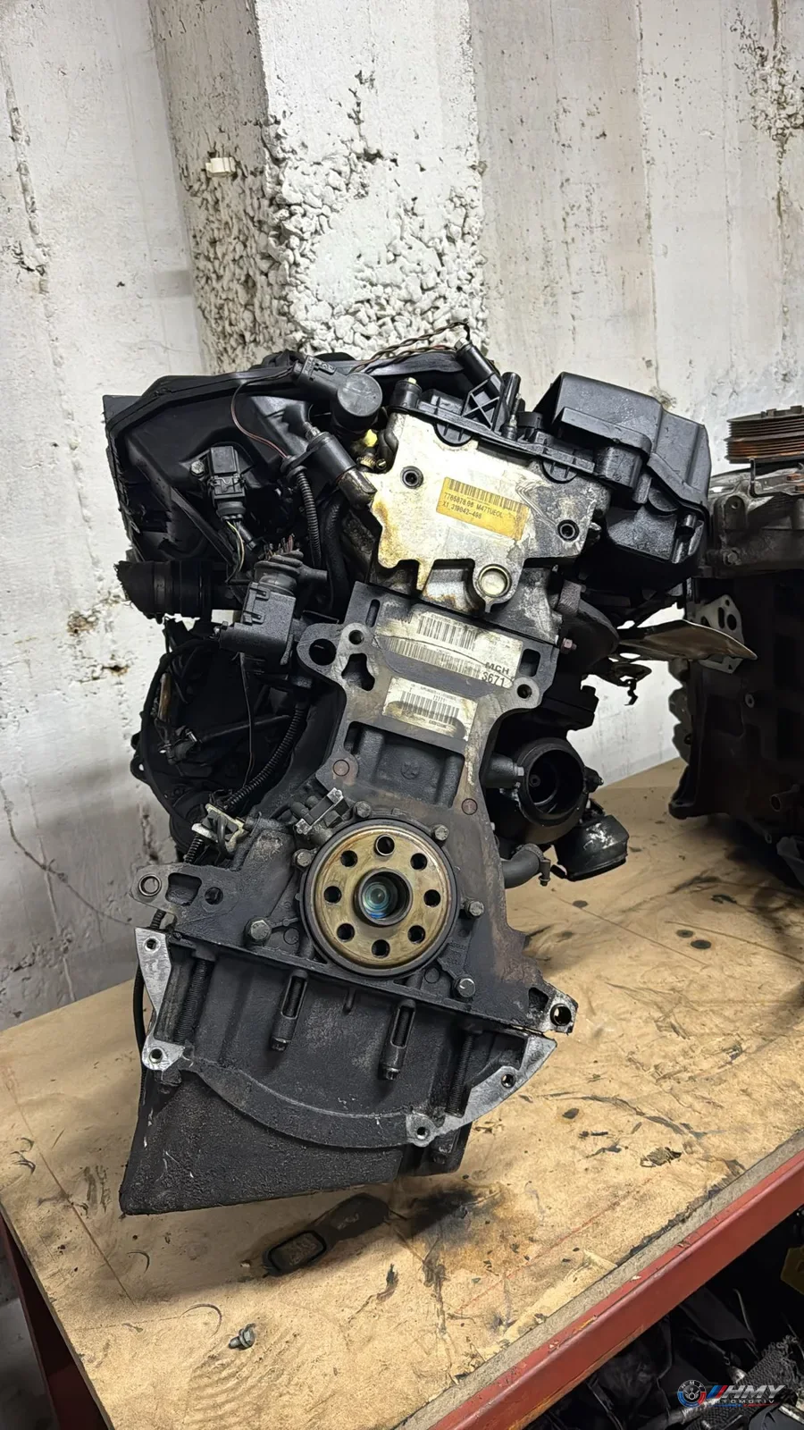 BMW 3 Serisi X3 E46 M47N 2.0 Dizel Komple Motor Orijinal Çıkma