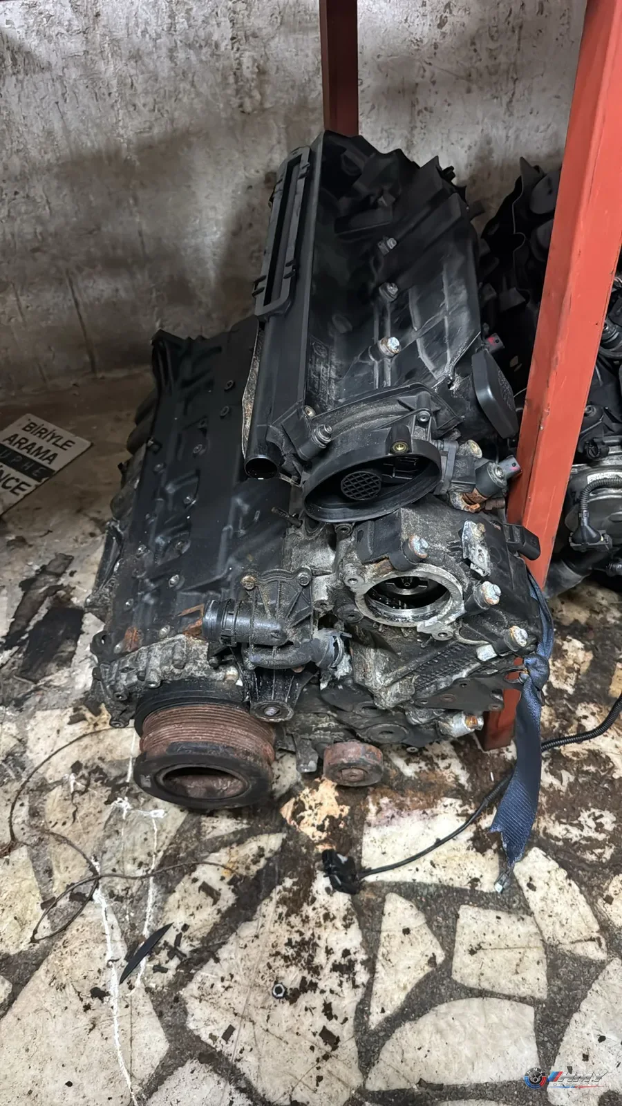BMW 3 Serisi 5 Serisi X5 E39 E46 M57D30 3.0 Dizel Komple Motor Orijinal Çıkma