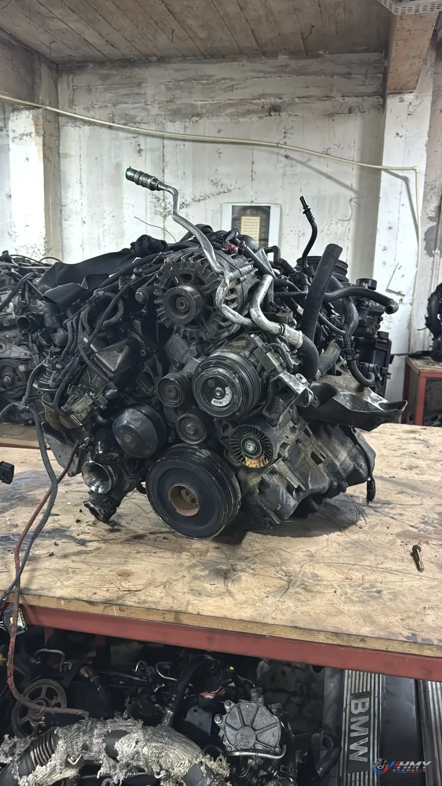 BMW E60 E87 E90 N47D20 2.0 Dizel 177 bg Komple Motor Orijinal Çıkma